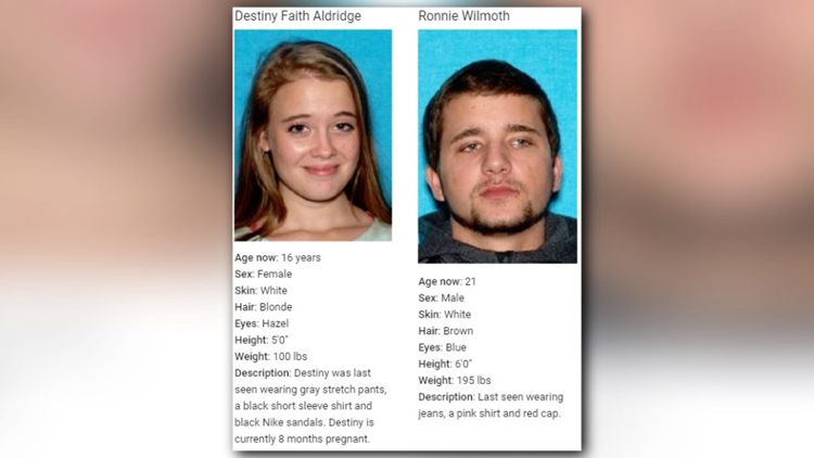 Amber Alert Canceled After Missing Pregnant Teen Found Safe In Portland Tn Wbir Com