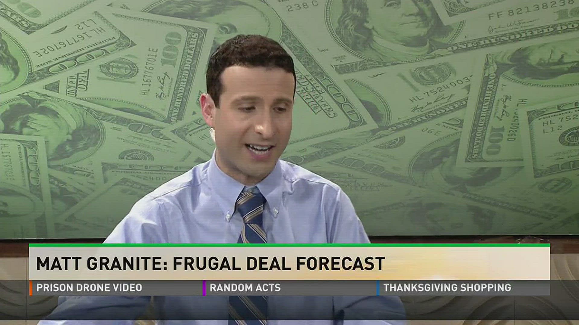 Money man Matt Granite features a frugal deal forecast.