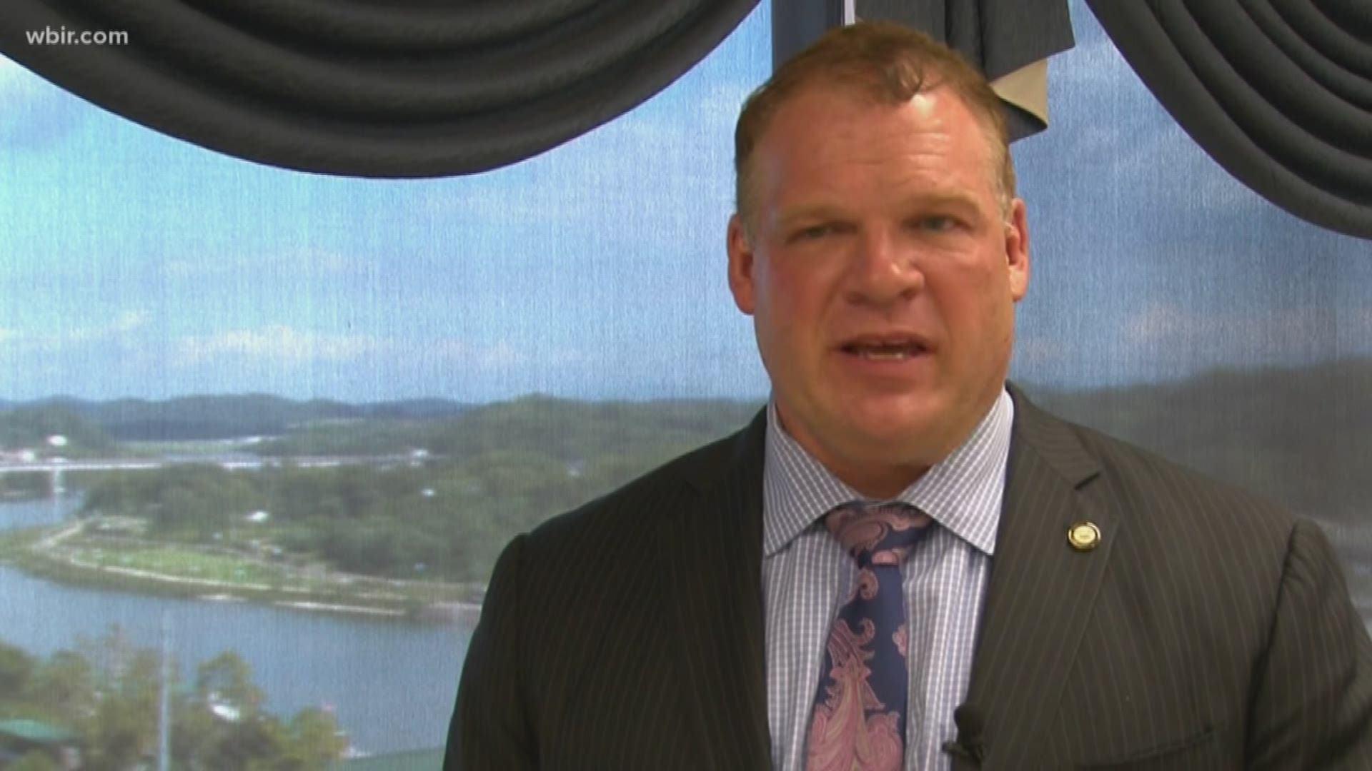 Knox County Mayor Glenn Jacobs, who is also known as wrestler "Kane," requested the donation in appreciation for making WWE appearances this fall, according to the release.