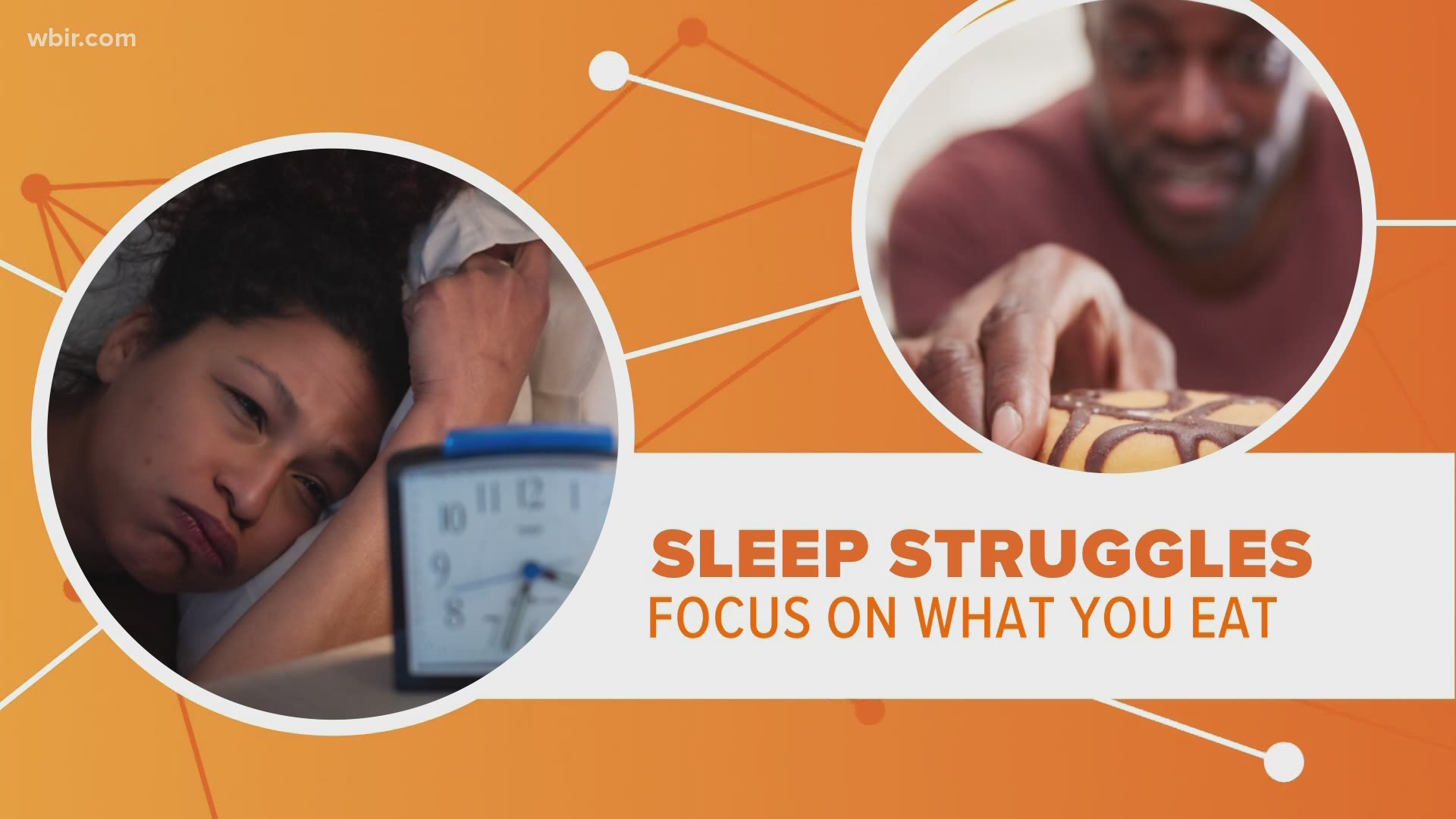 Are you struggling to get a good night's sleep? You may want to focus on what you eat.