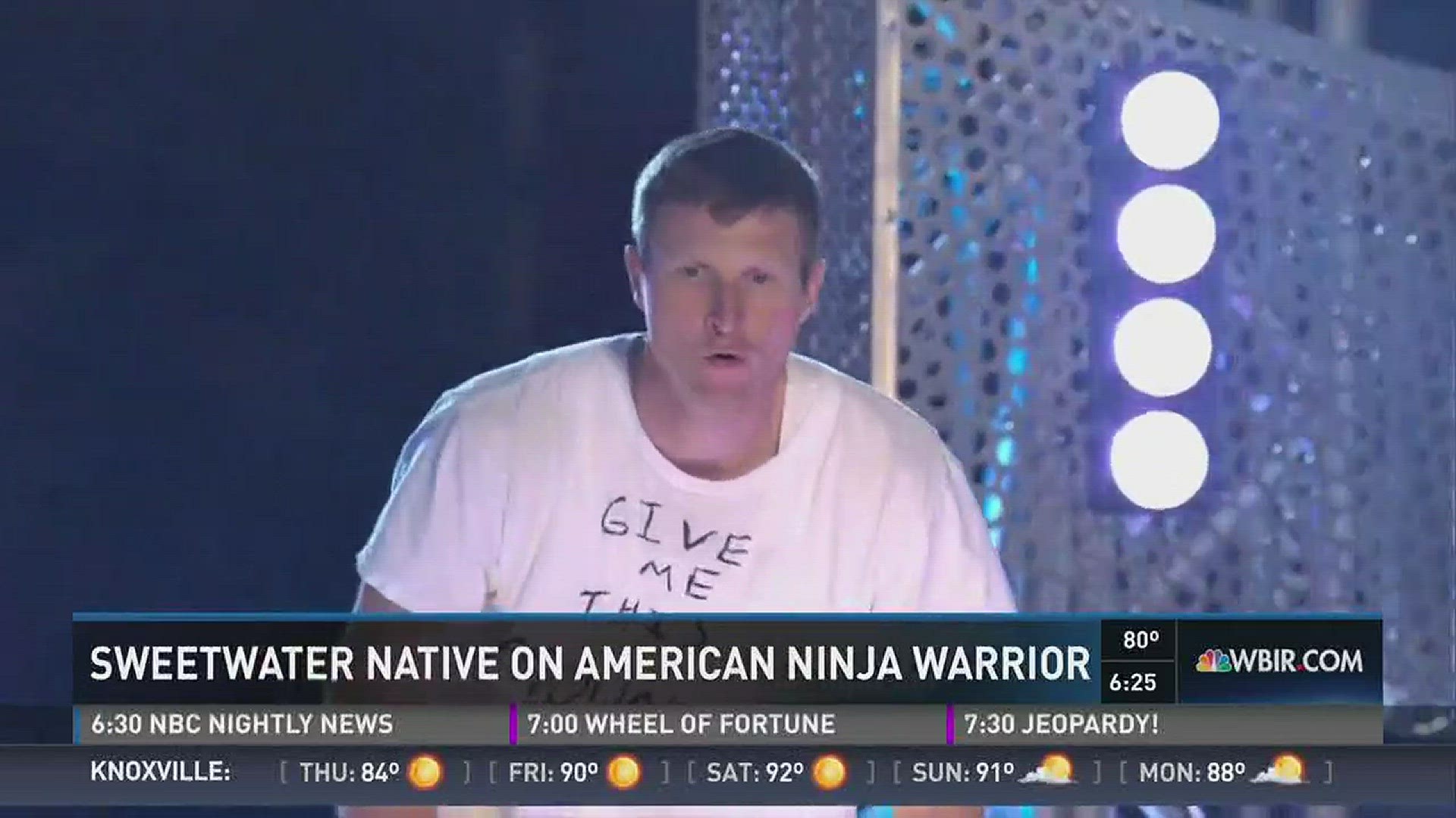 An Tennessee native will compete on the NBC hit show American Ninja Warrior 8 p.m. Wednesday.