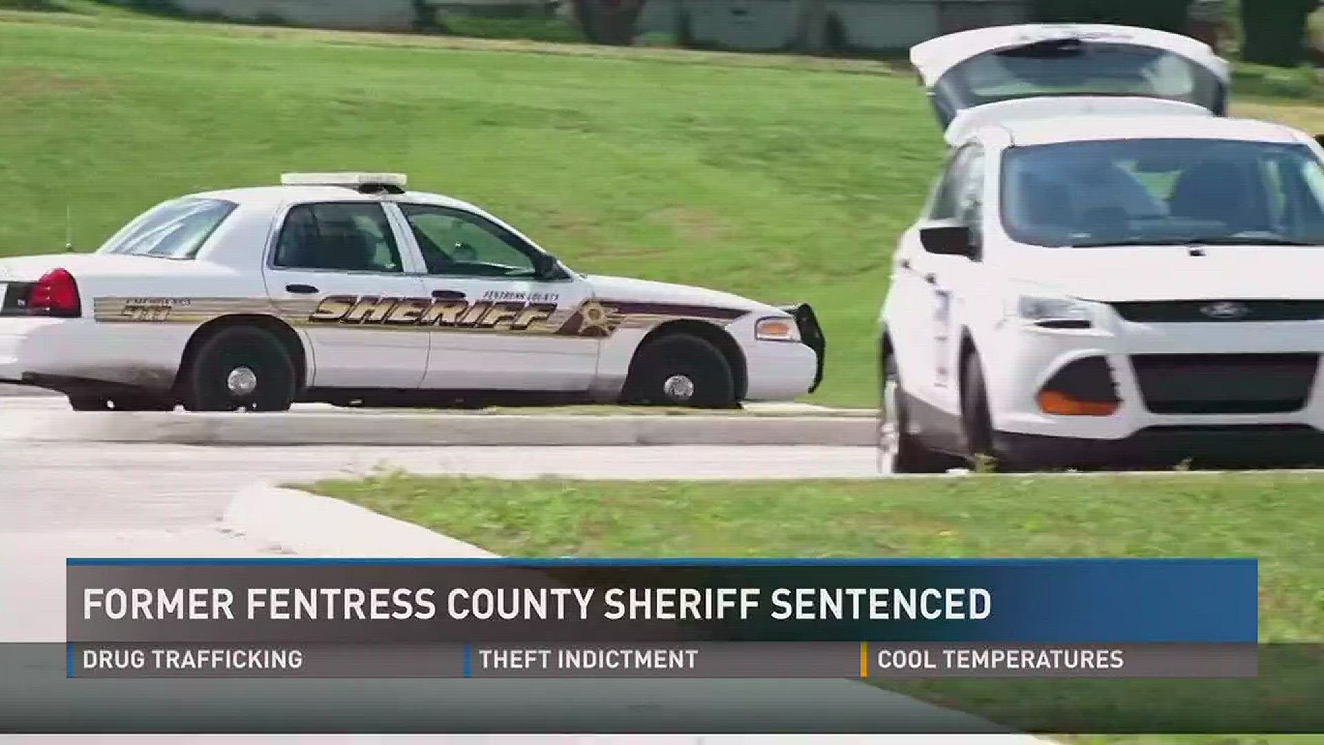 Aug. 23, 2017: The former Fentress County Sheriff has been sentenced to 2 years and 9 months in prison.