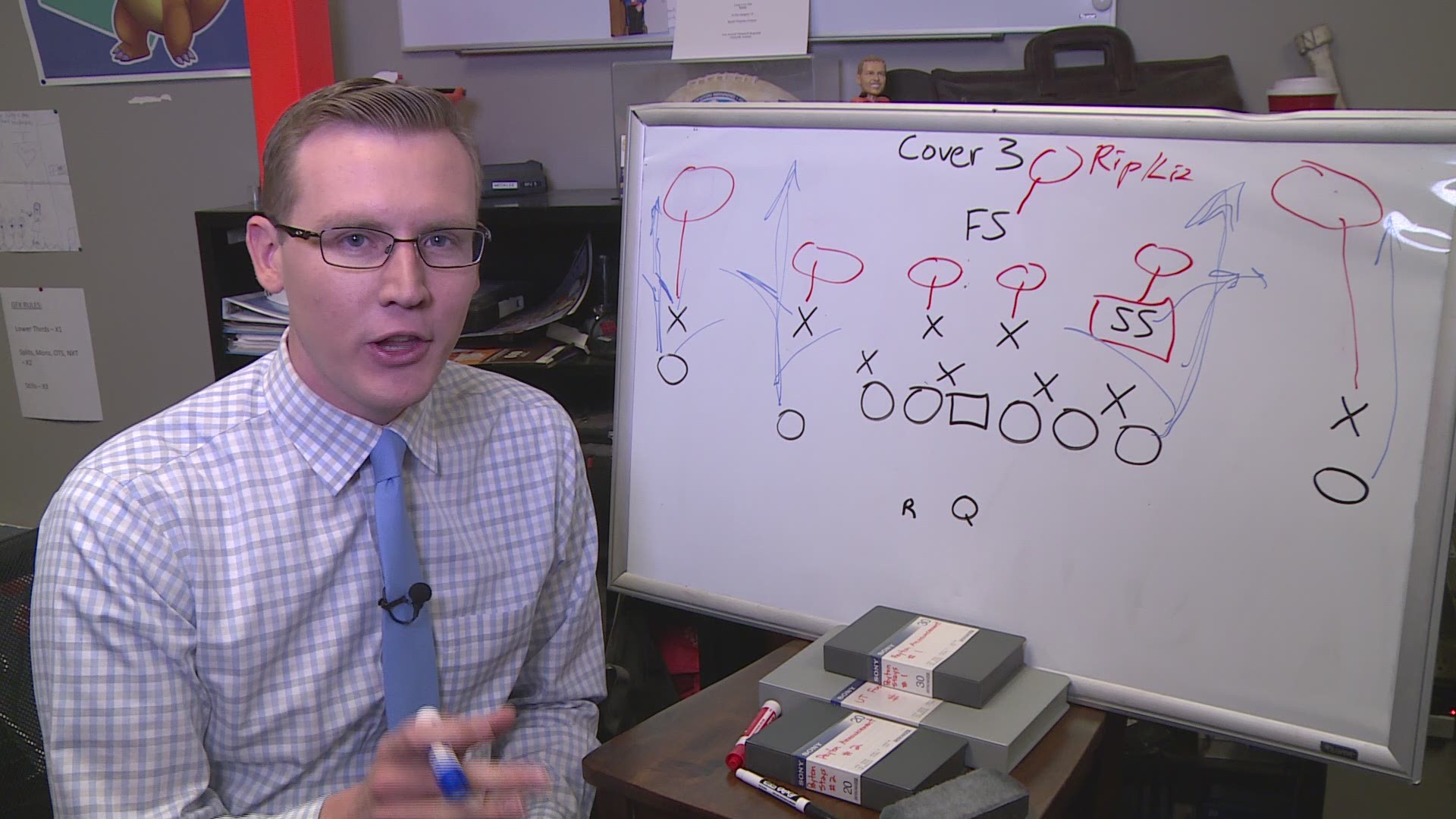 WBIR 10Sports Anchor Patrick Murray earlier explains the origins of Cover 3 Rip/Liz - a hybrid man/zone pattern match coverage that we'll see Jeremy Pruitt use with the Vols defense this season. It's a Nick Saban staple, a coverage he and Bill Belichick i