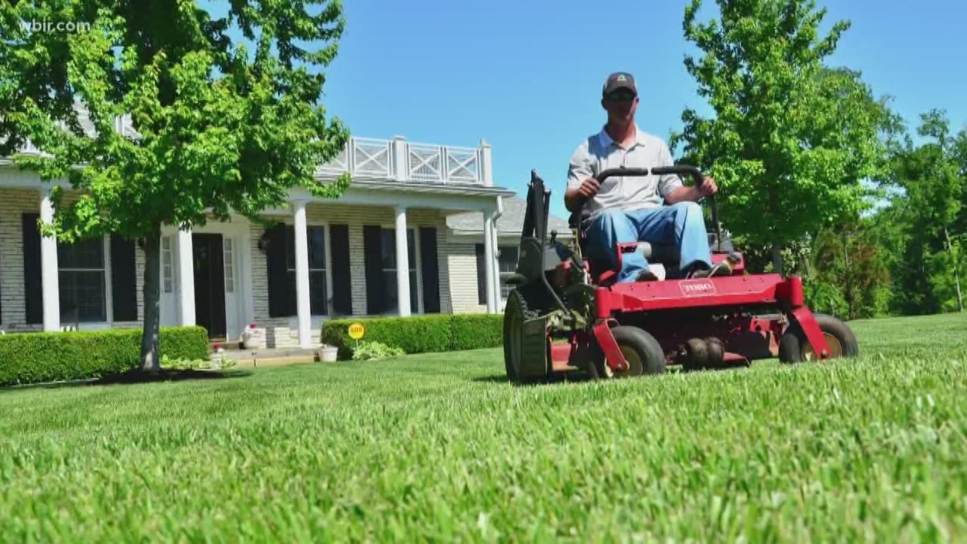 The "Uber for Lawn Care" is up and running in the Knoxville area.