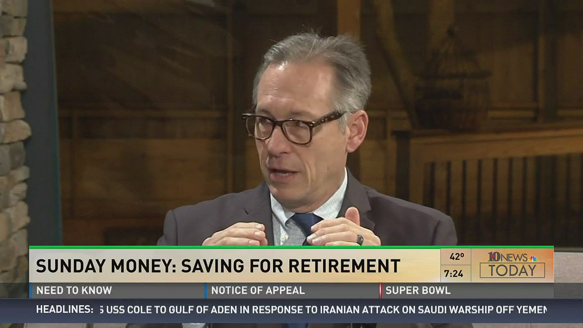 Certified financial planner Paul Fain discusses saving for retirement.