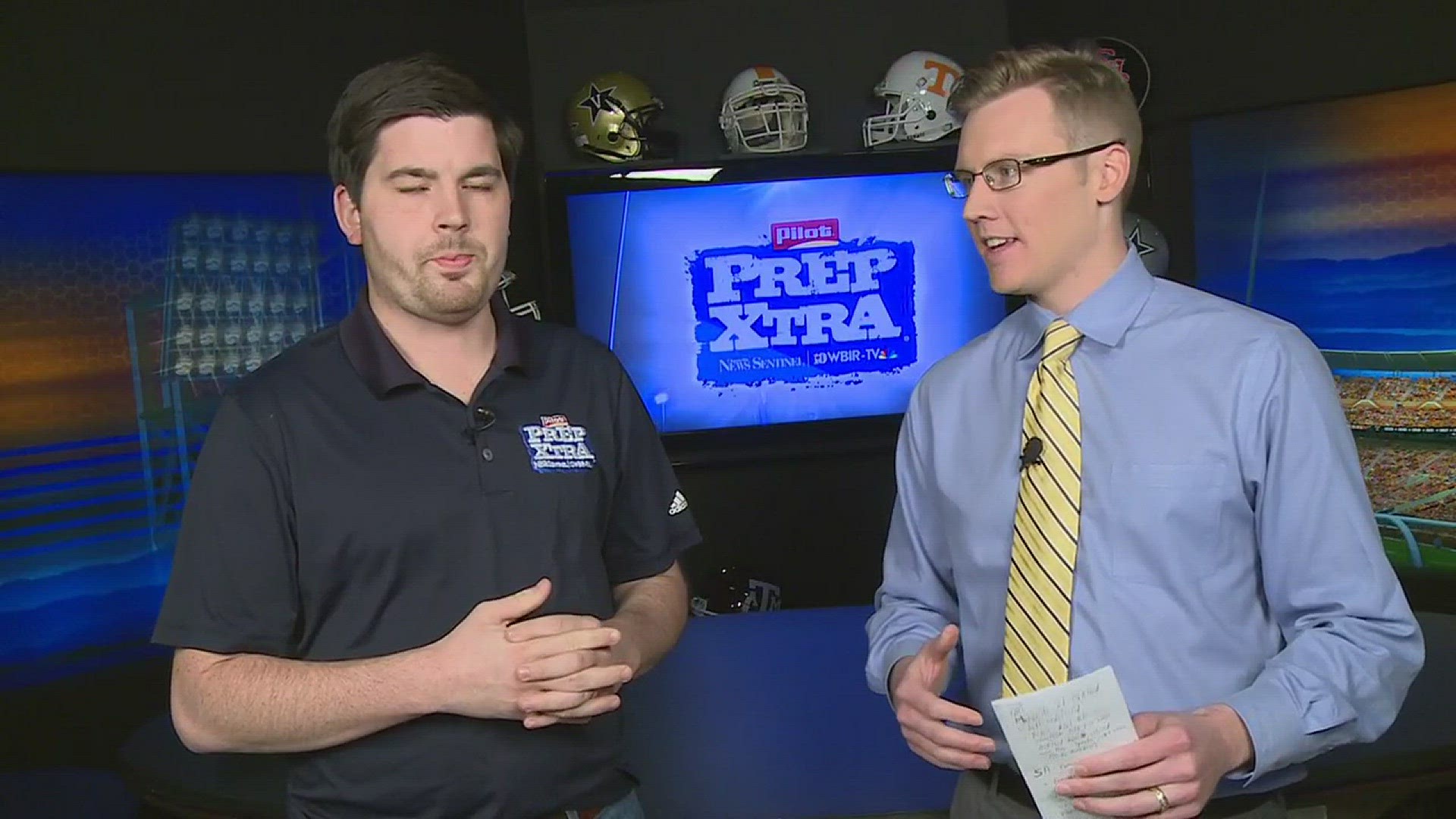 WBIR 10Sports Executive Producer Patrick Murray and PrepXtra editor Chris Thomas preview the 2A state semifinal game between Austin-East and Marion County.