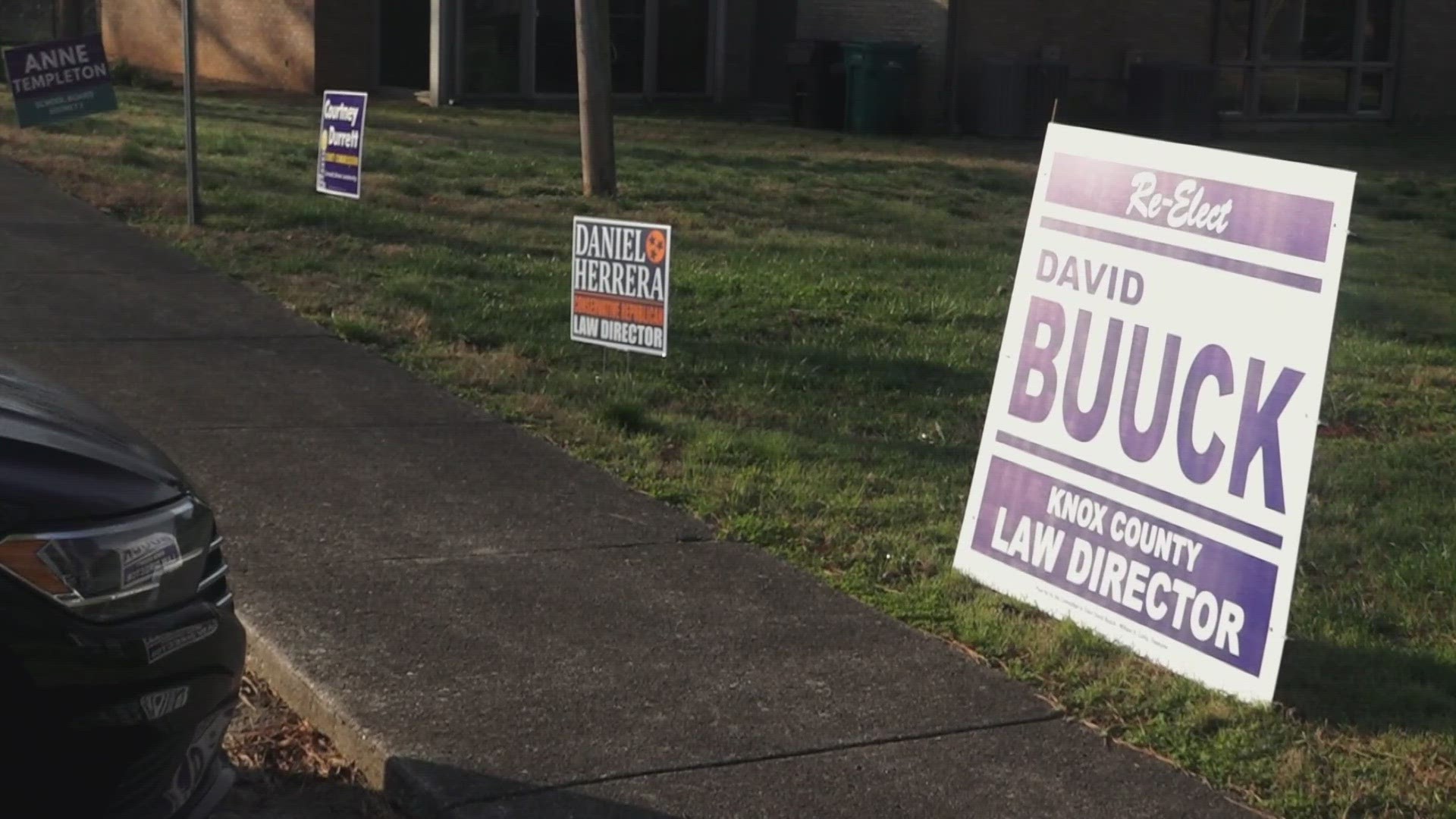 Some voters showed up at the polls in North Knoxville as soon as they opened this morning.