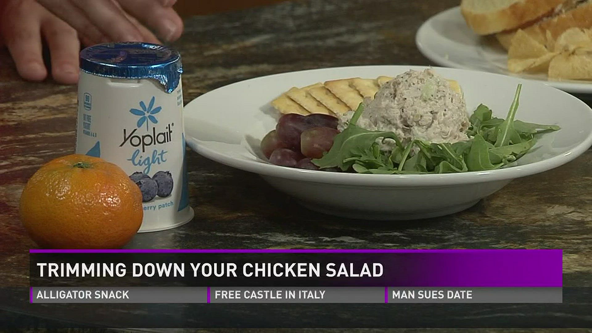 May 17, 2017: Louise Scruggs, a clinical dietitian from UT Medical Center, shares ways to lighten up your lunch.