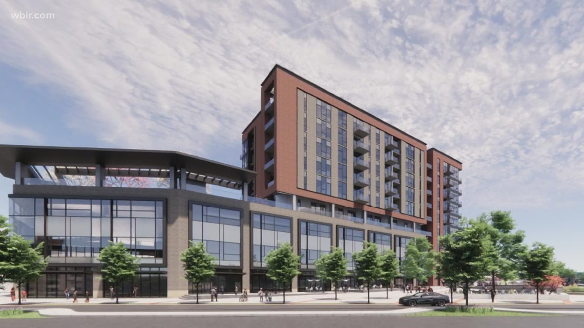A first look at the private development near the planned baseball stadium in Knoxville