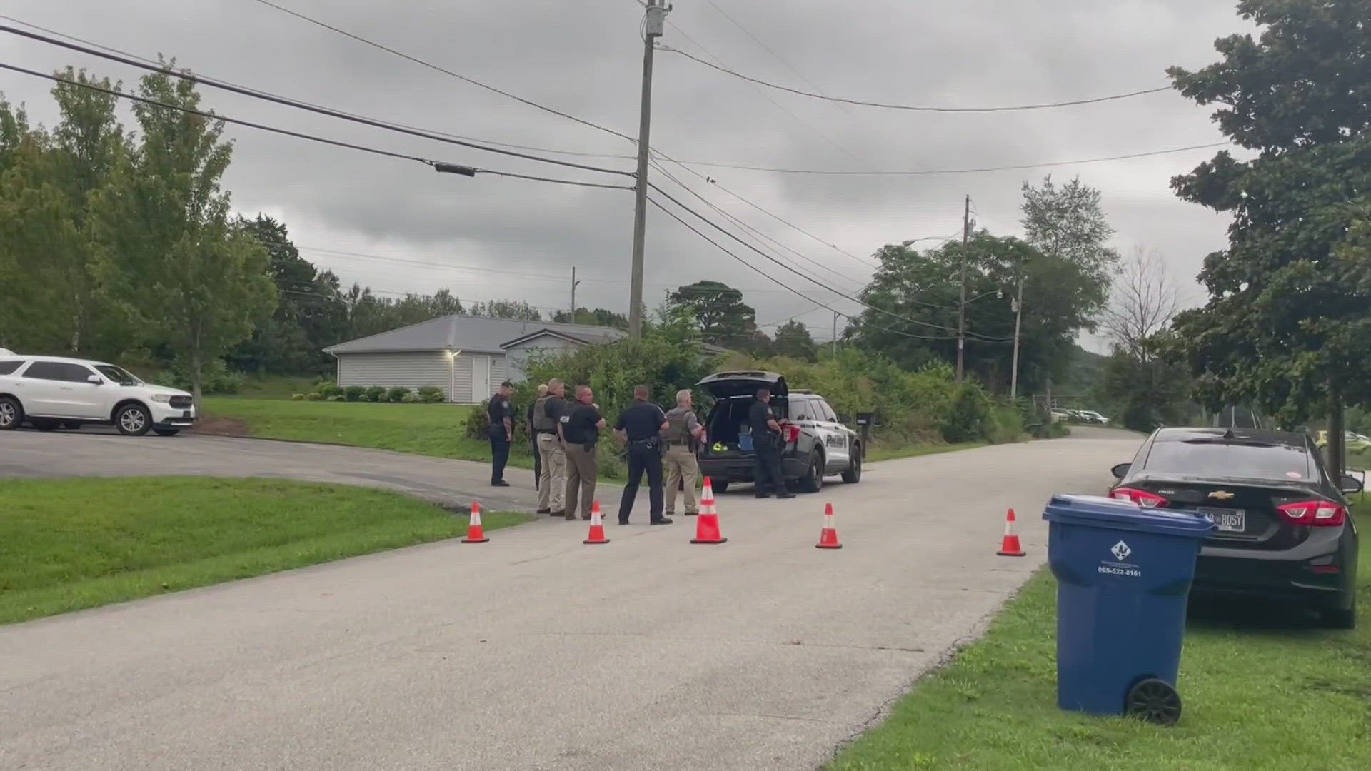 Jefferson City Police Chief Andy Dossett said a domestic call at 5:30 a.m. turned into an armed barricaded situation on Morrisett Avenue in Jefferson City.