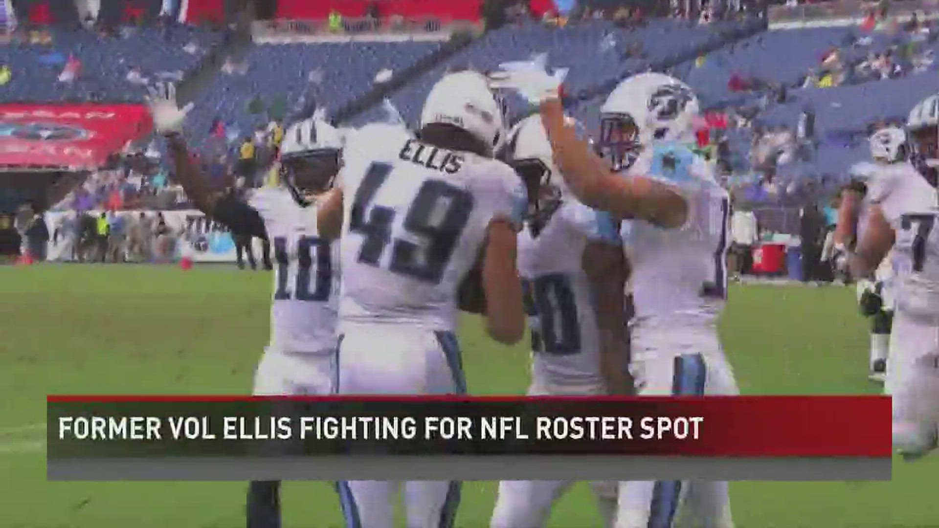 A former walk-on at Tennessee, Alex Ellis is working to make the Titans roster as undrafted free agent.