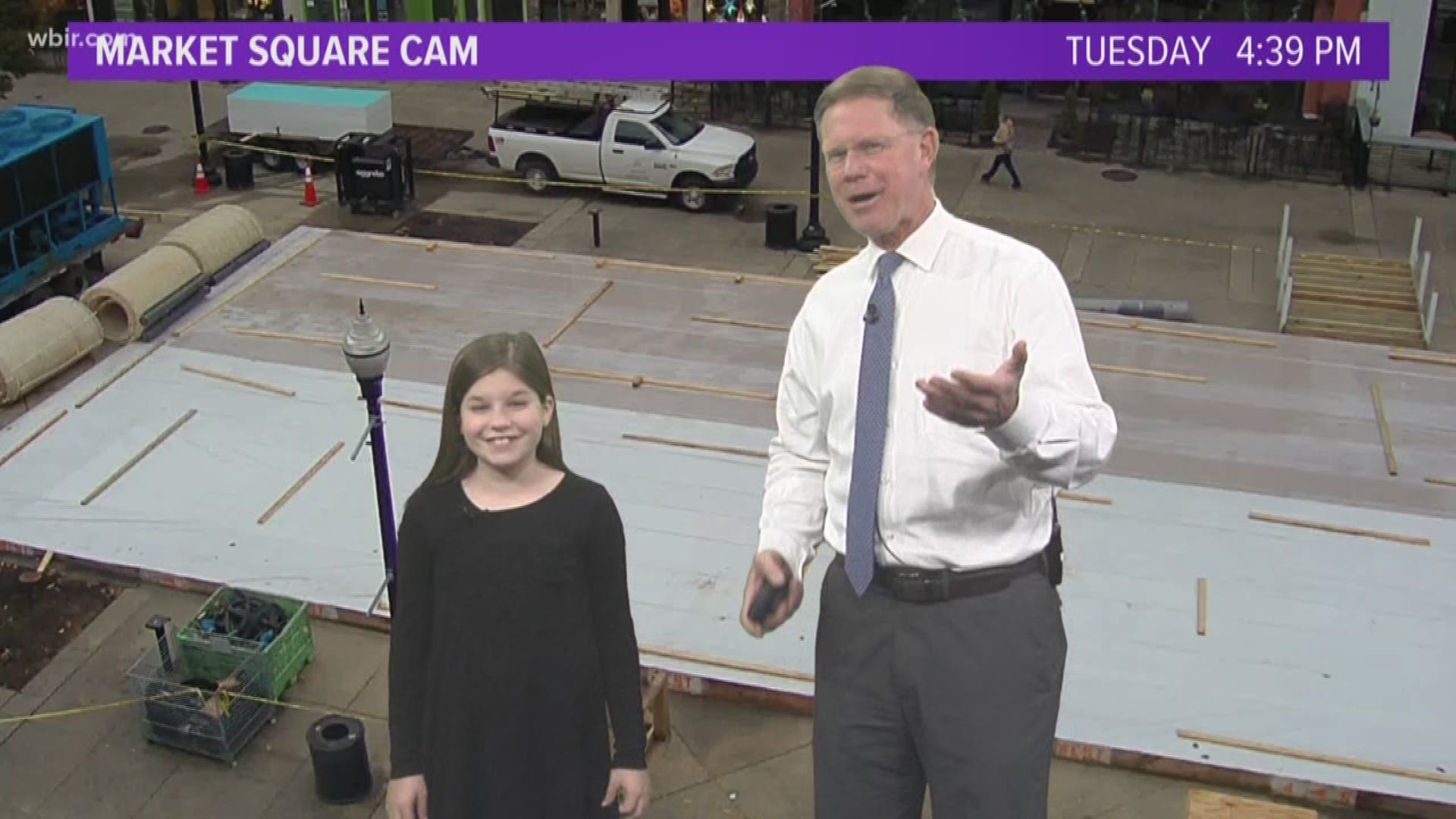 Junior Anchor Norah Collins loves weather, especially snow. Today she got to help Todd deliver the forecast.
Nov. 12, 2018-4pm