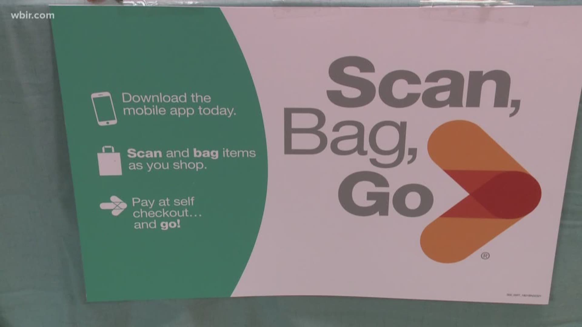 Kroger stores on Chapman Highway and in Fountain City are rolling out the new technology that allows customers to scan as they shop.