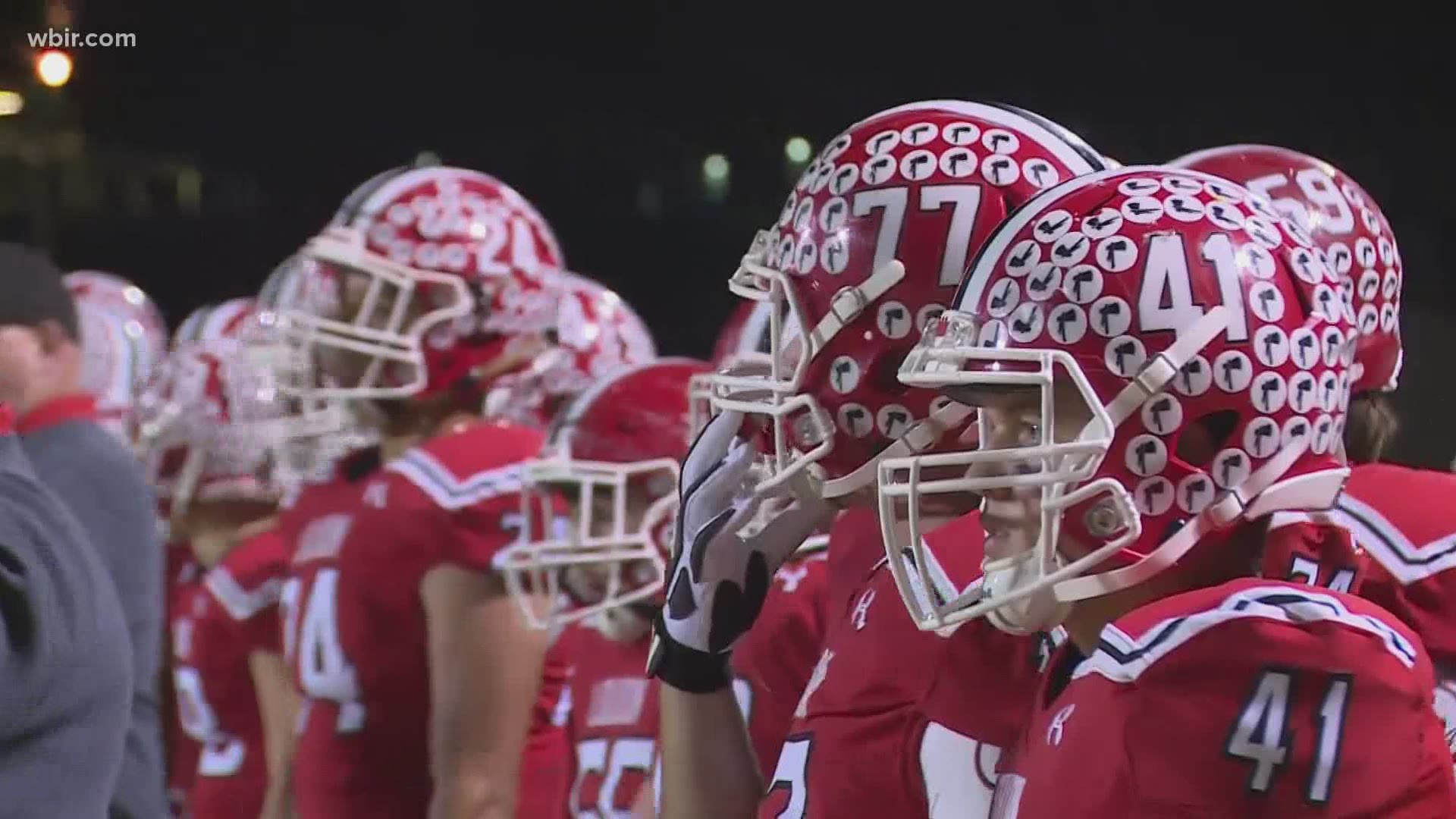 Loudon beats York Institute in the first round of the playoffs.