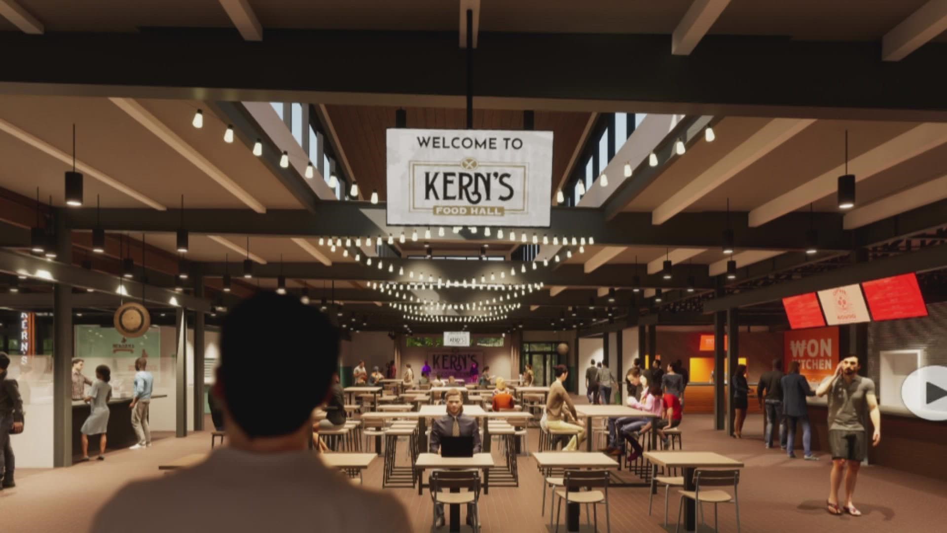 Kern's Bakery site is a step closer to becoming Knoxville's second food hall. Developers say it'll include restaurants, rooftop bars, and a place to gather outdoors.