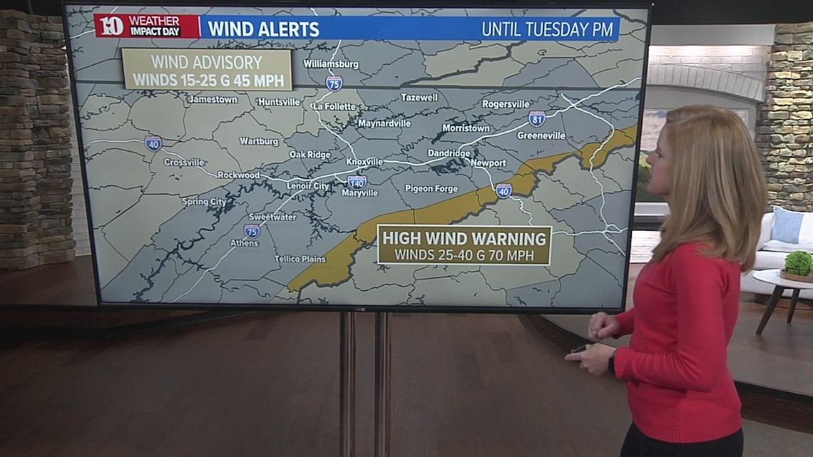 10Weather Impact Day: Strong winds create high fire risk in East ...