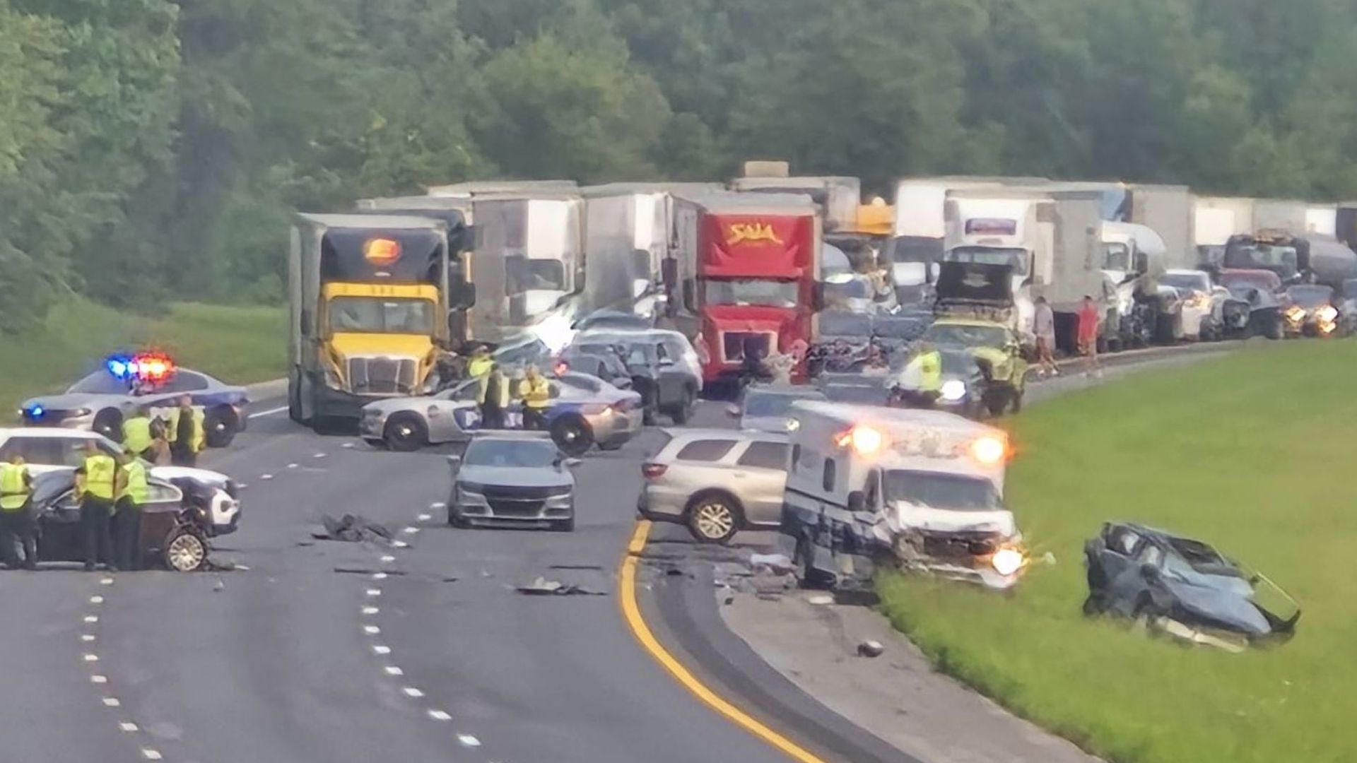 KPD identifies 2 killed after serious crash on I-40 | wbir.com