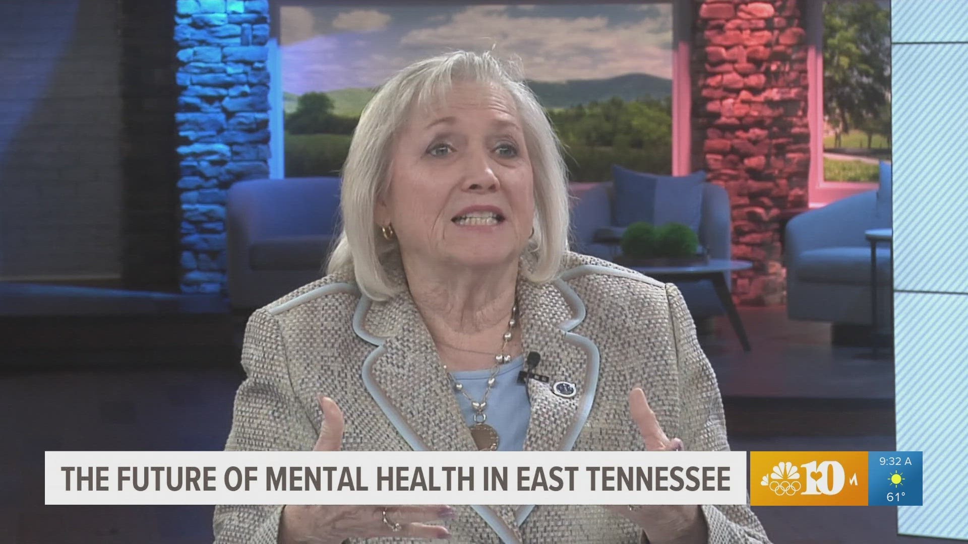 State Sen. Becky Duncan Massey talks about the need for an in-patient mental health center among other topics.