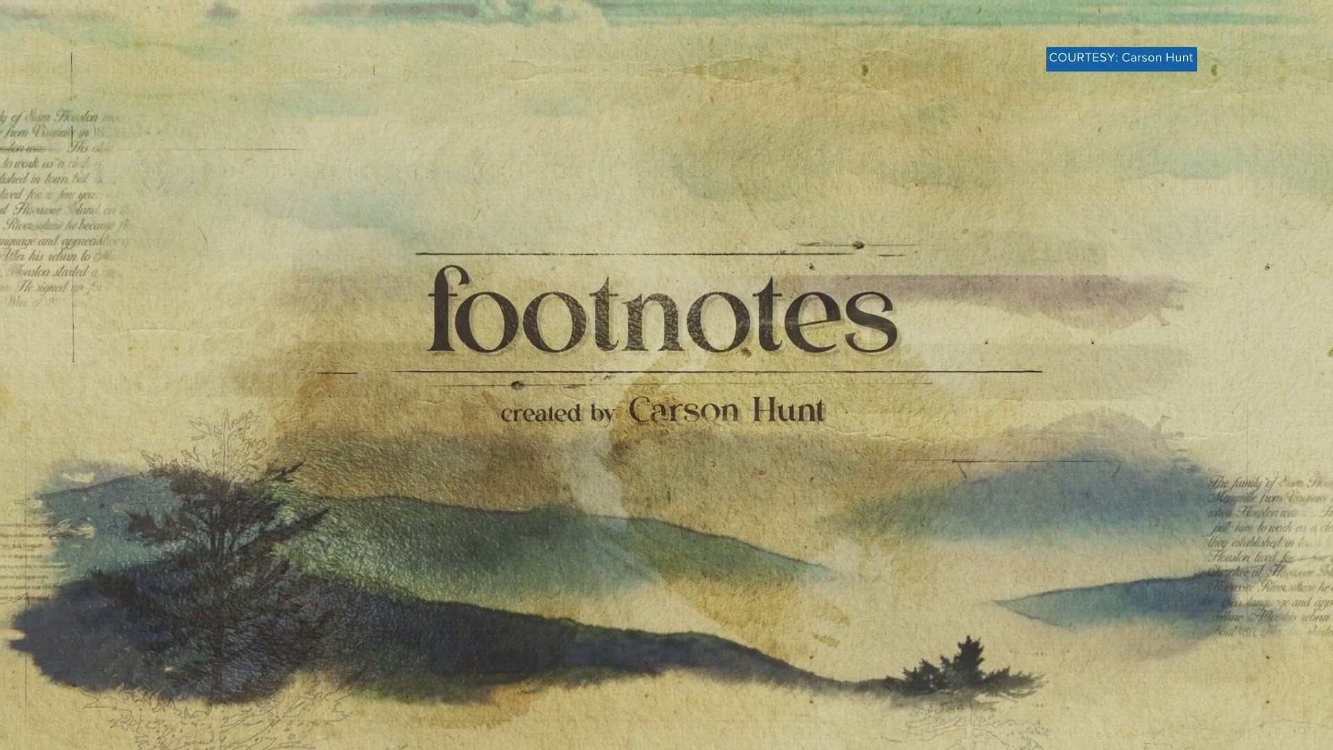 Carson Hunt's YouTube series "FootNotes" was inspired by WBIR's "The Heartland Series."