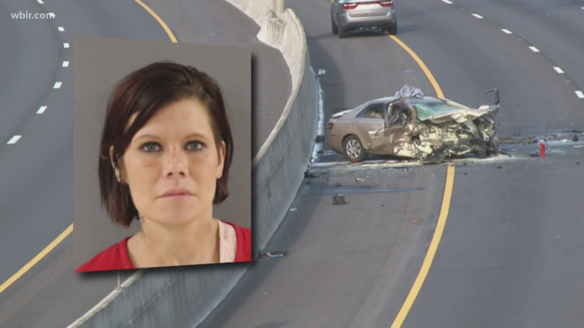 Witnesses say woman driving wrong-way on I-40 intentionally caused crash