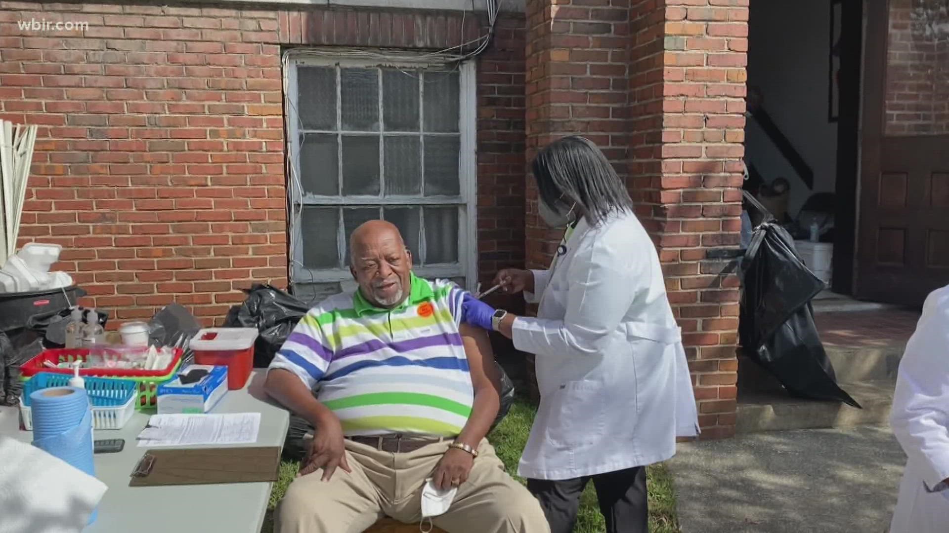 Roughly 32 percent of Black people in Knox County are vaccinated. Community leaders are looking to boost those numbers up.
