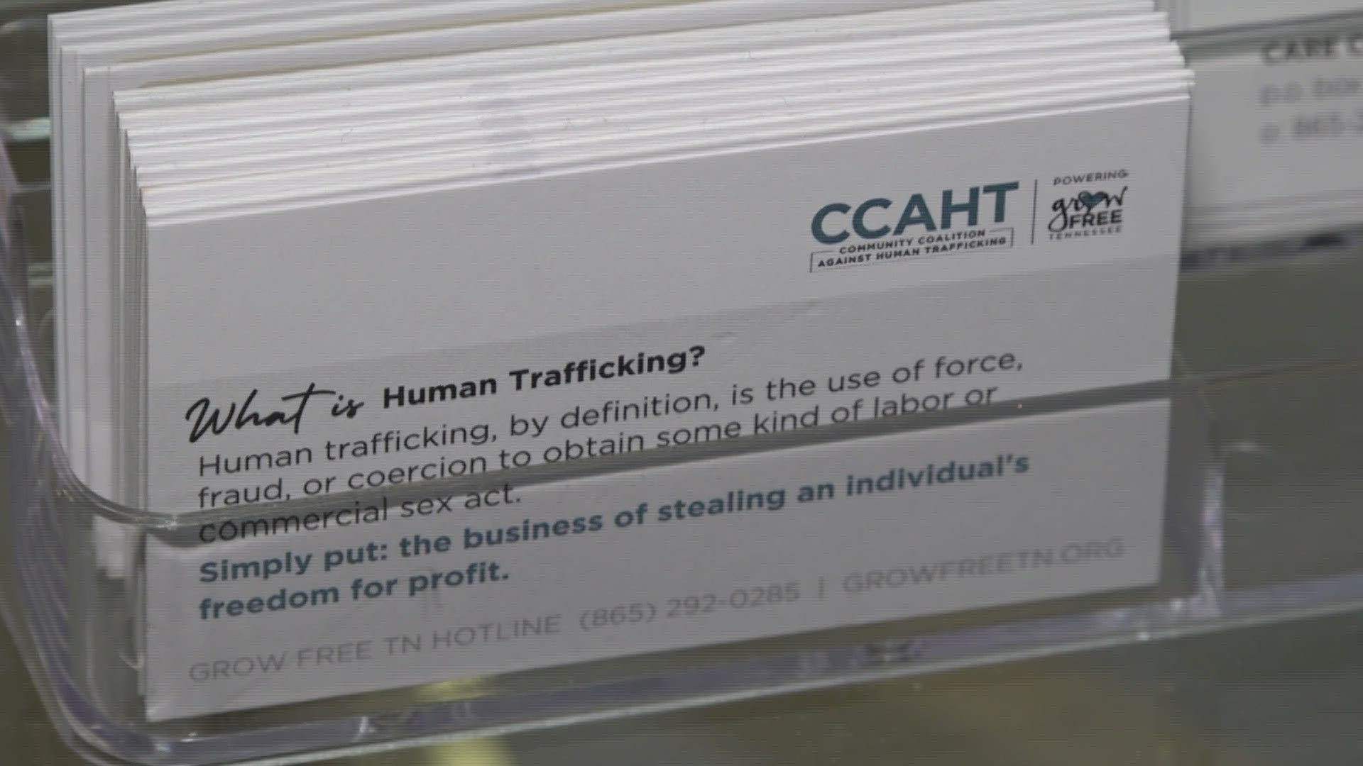 An annual report shows East Tennessee is at severe risk of human trafficking. Nonprofits are on the front lines of the fight against this crime.