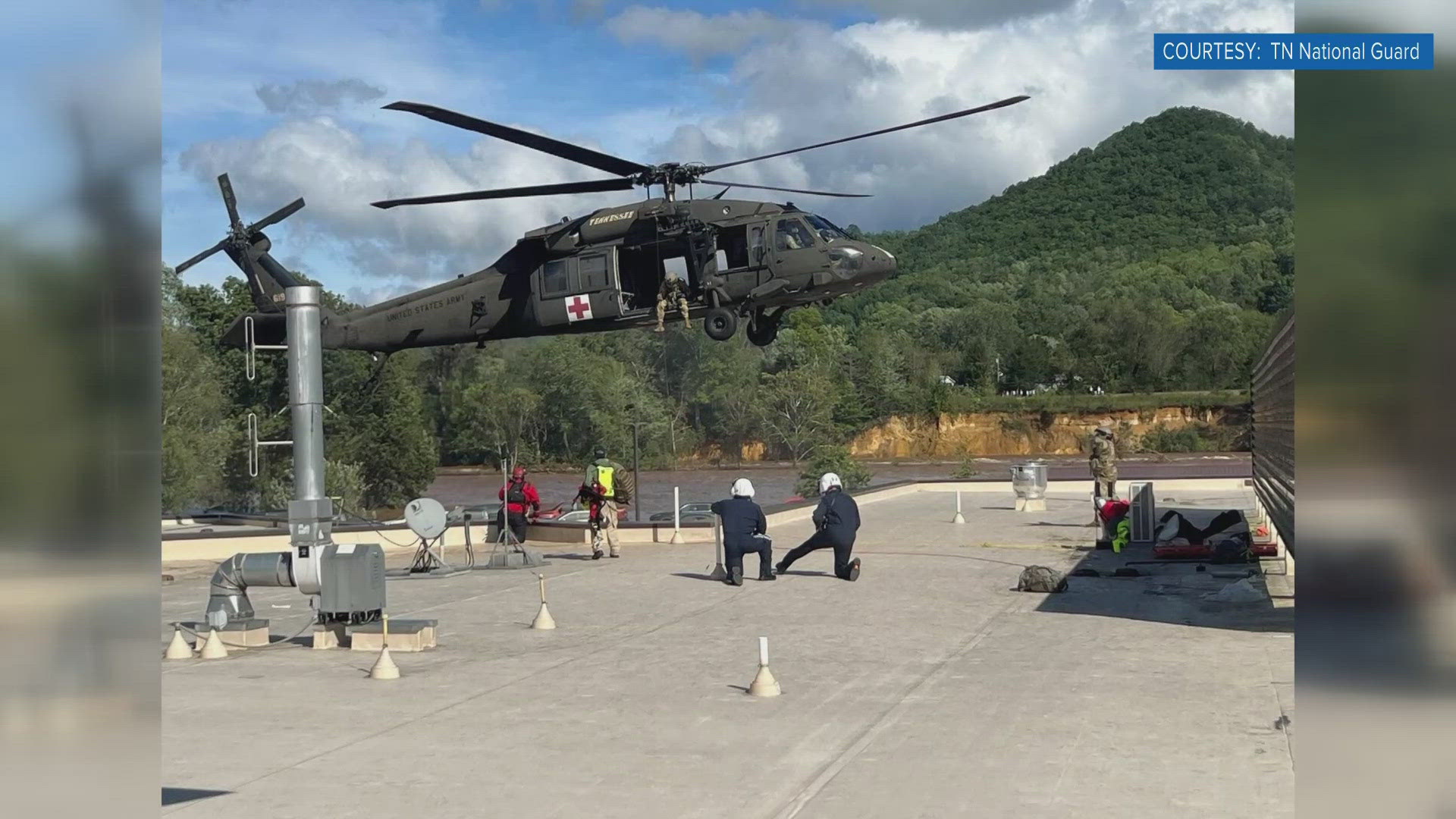 Pilots and crews stationed at McGhee Tyson Airport said the hurricane presented plenty of challenges, but they planned to stay in the fight as long as needed.