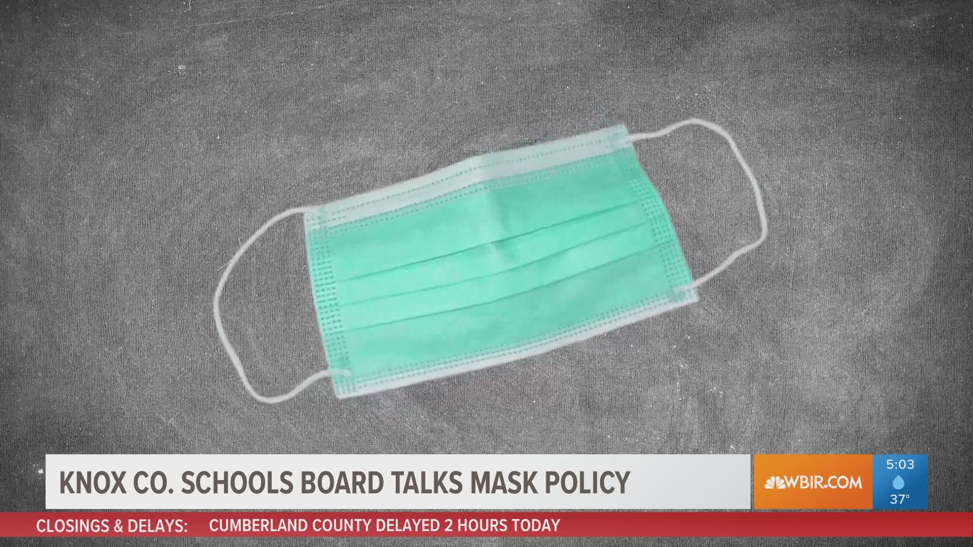 This morning, there is no change to Knox County schools' mask policy.
