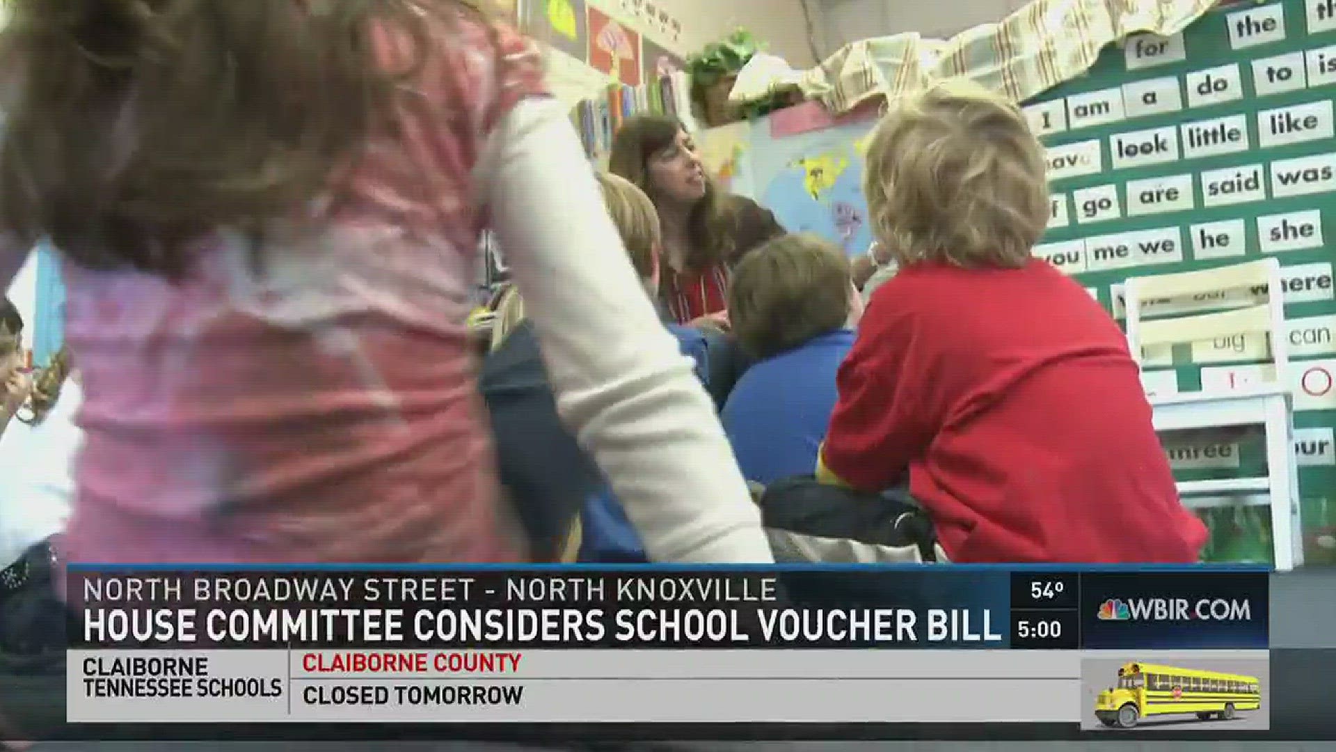 School voucher bill faces Tuesday vote | wbir.com