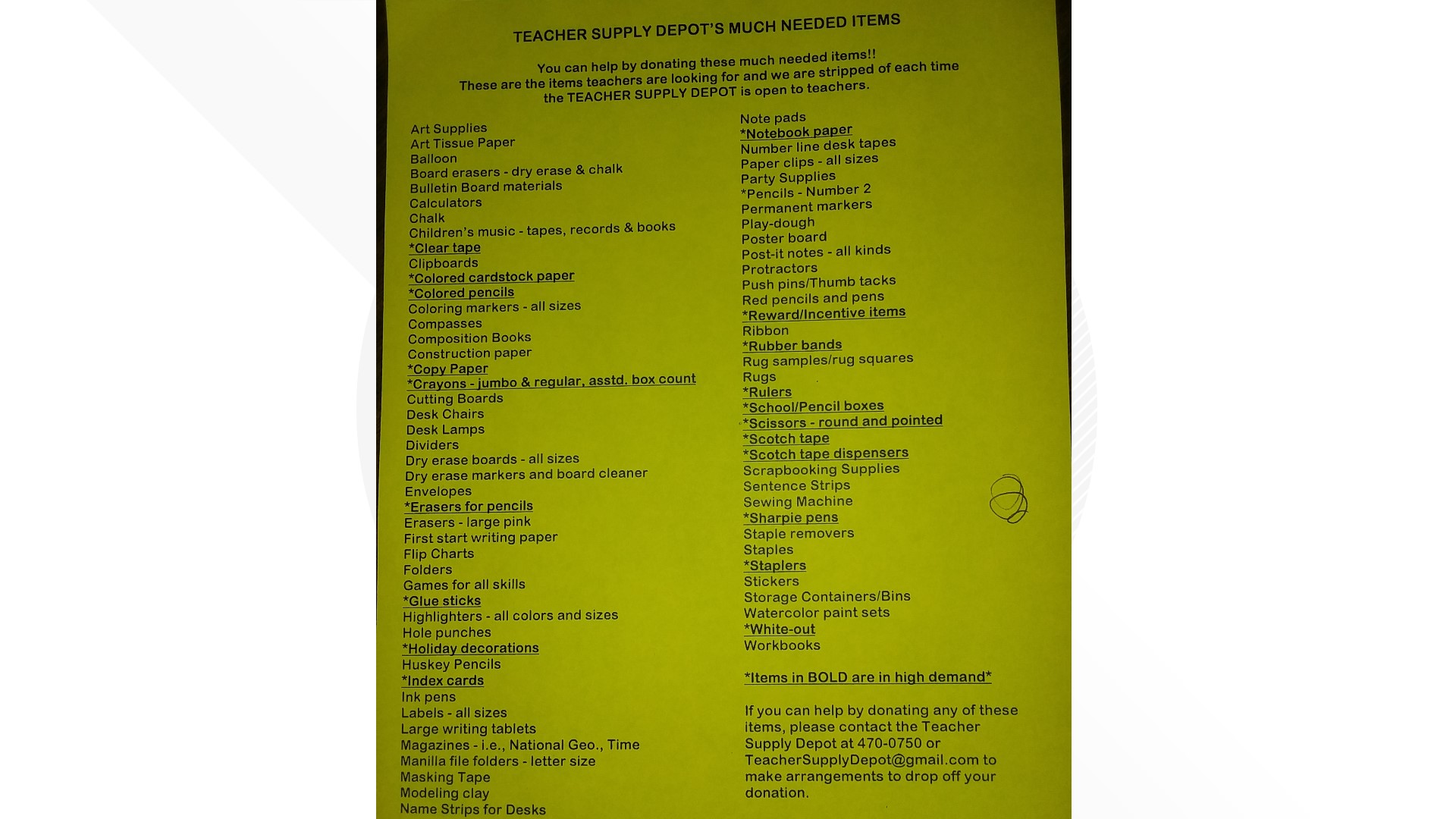 Knox County teachers shop for free school supplies through Teacher