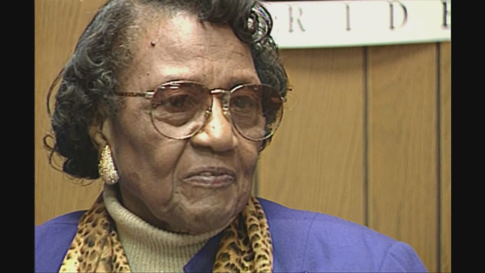 Sarah Moore Greene was the first African American school board member and NCAAP president in Knoxville.