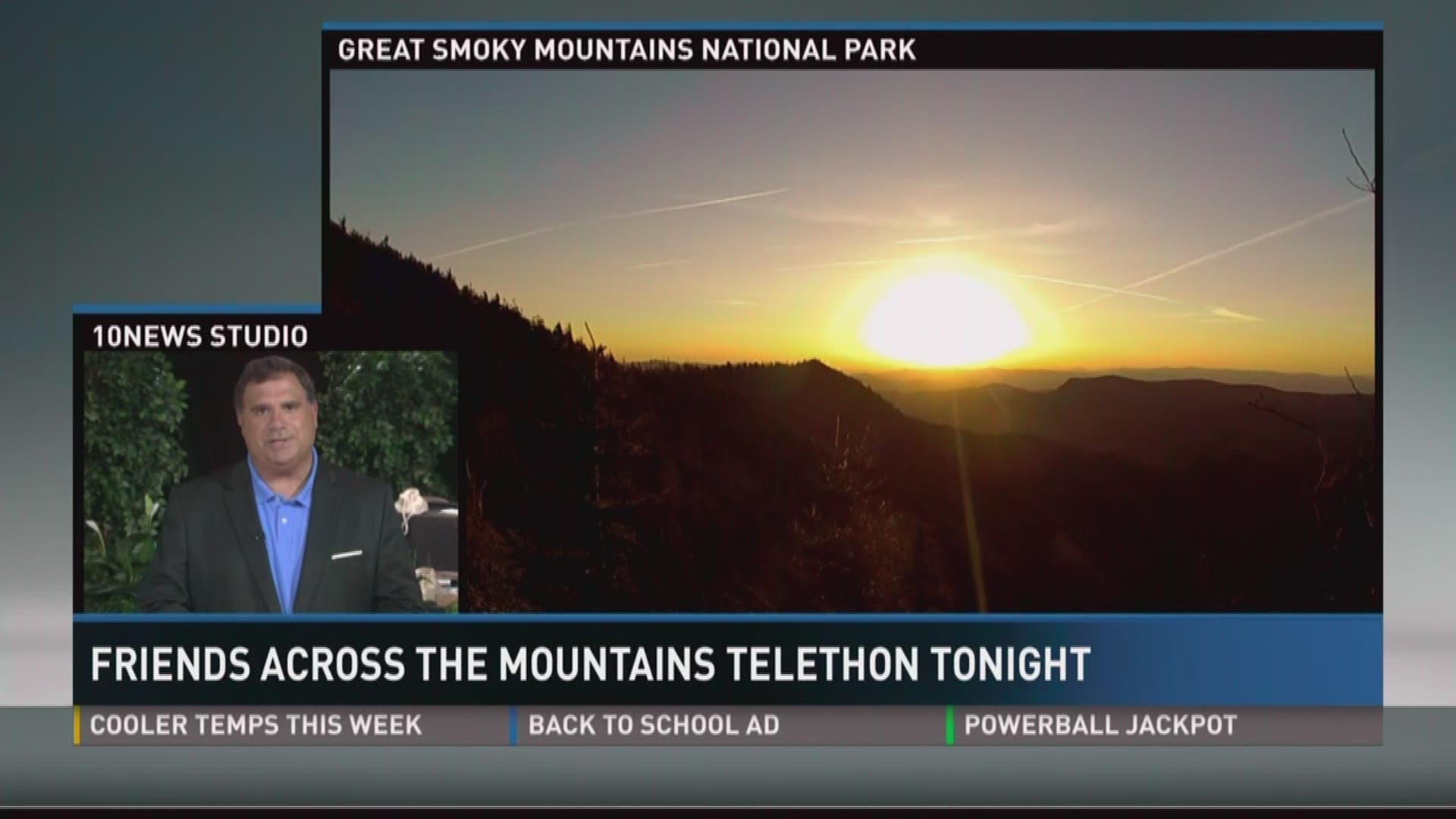 The telethon will raise money to fund a new emergency communications system for the Great Smoky Mountains National Park.