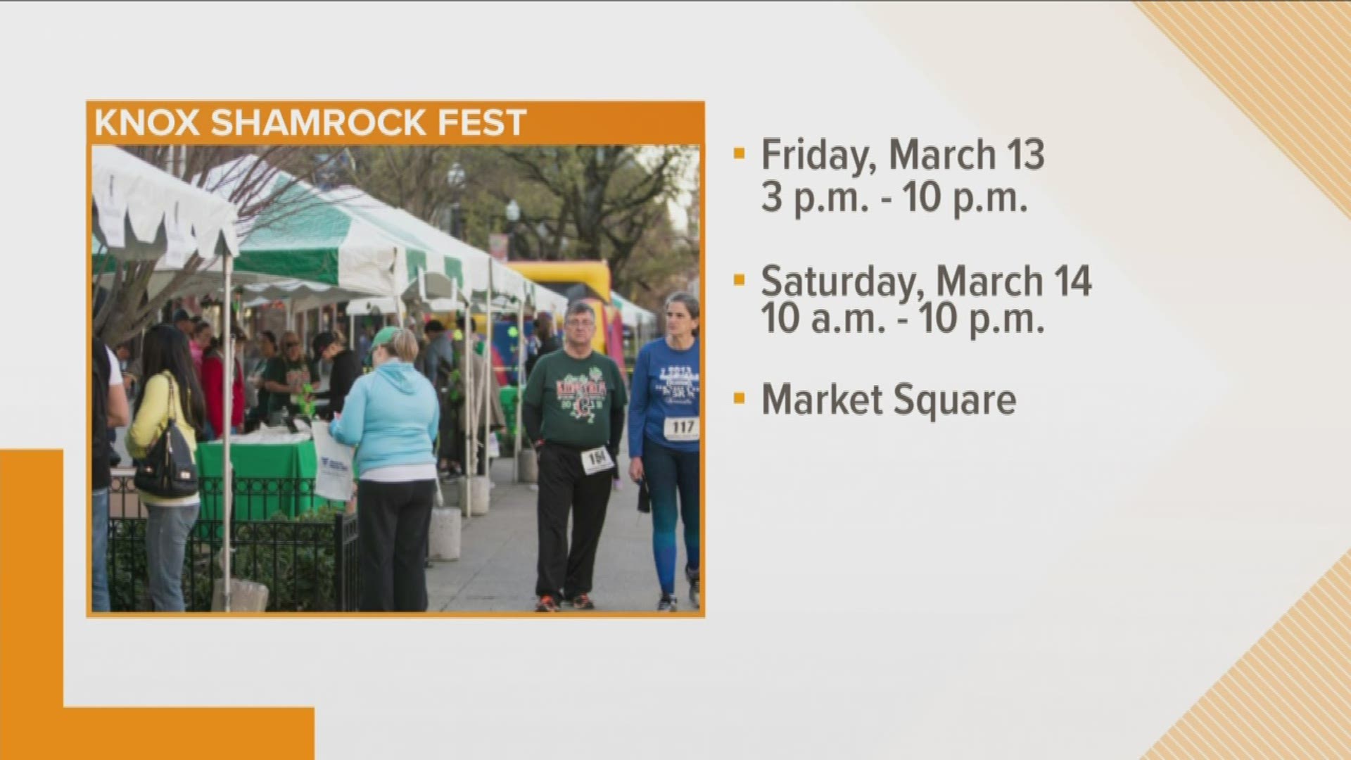 Katie Martin from the East TN Kidney Foundation talks about Knox Shamrock Fest next weekend to celebrate St. Patrick's Day and to support local dialysis patients.