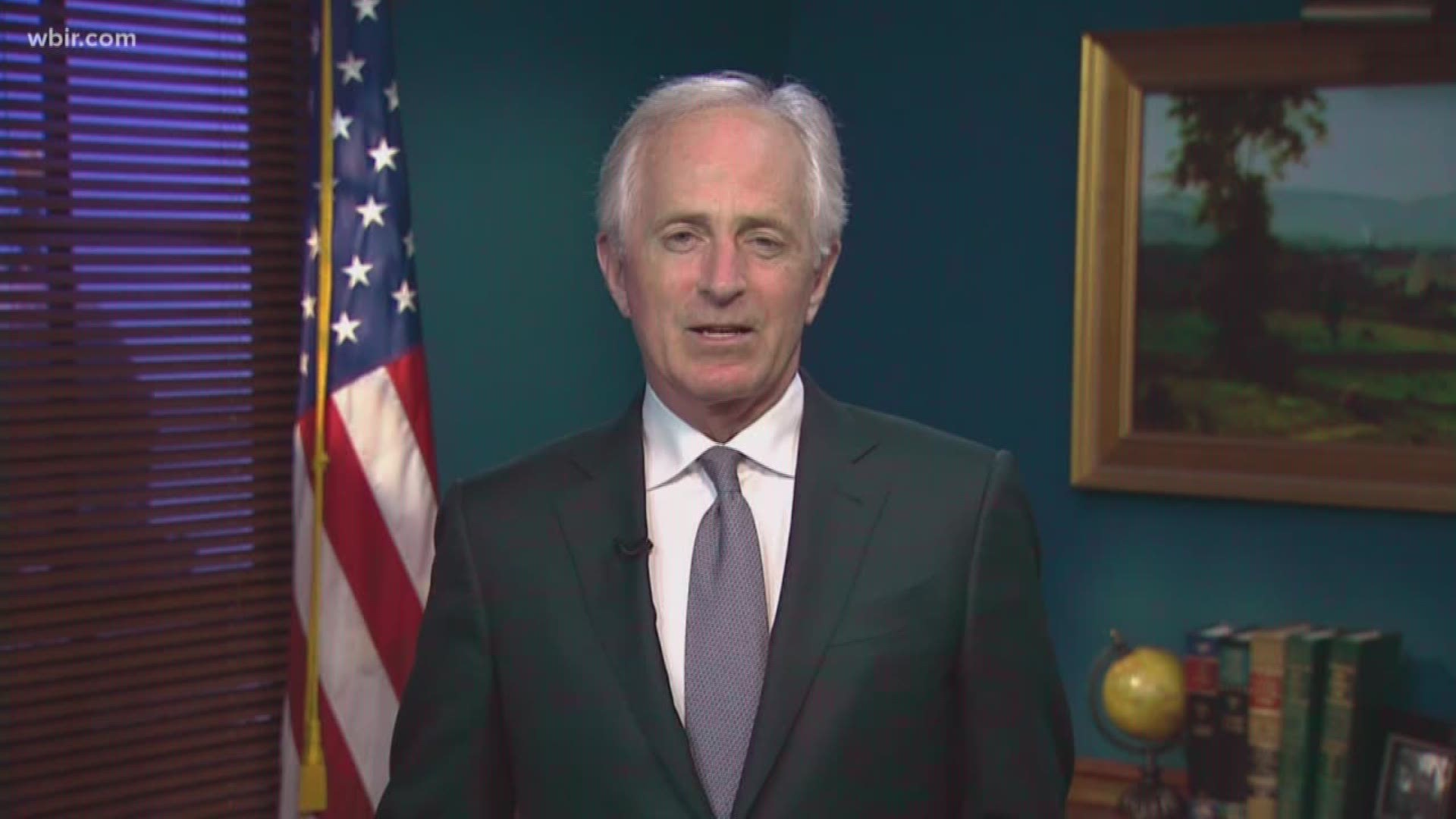 Oct. 25, 2017: Sen. Bob Corker reacted to a string of critical tweets by President Trump in part suggesting Corker couldn't win a race for dog catcher in Tennessee.