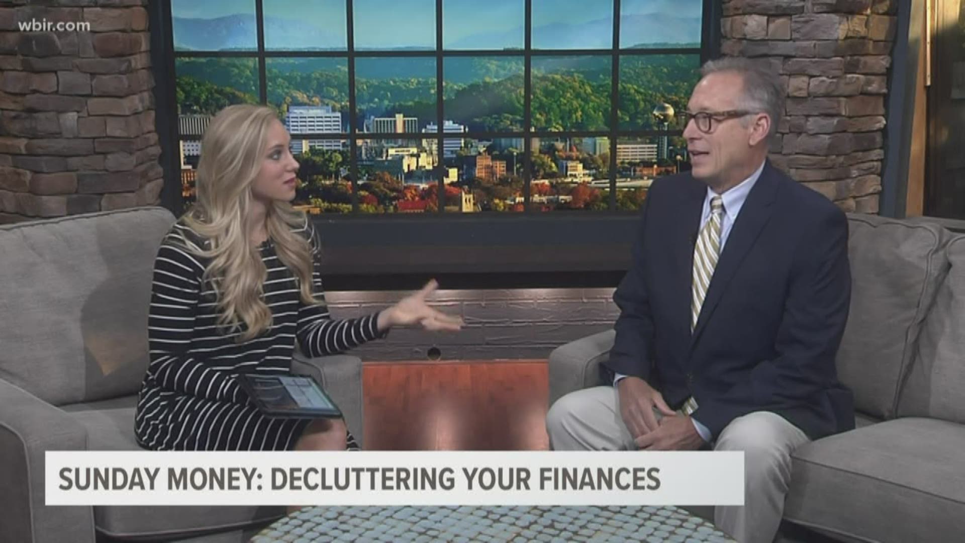 Money Man Paul Fains shows us how to declutter our finances