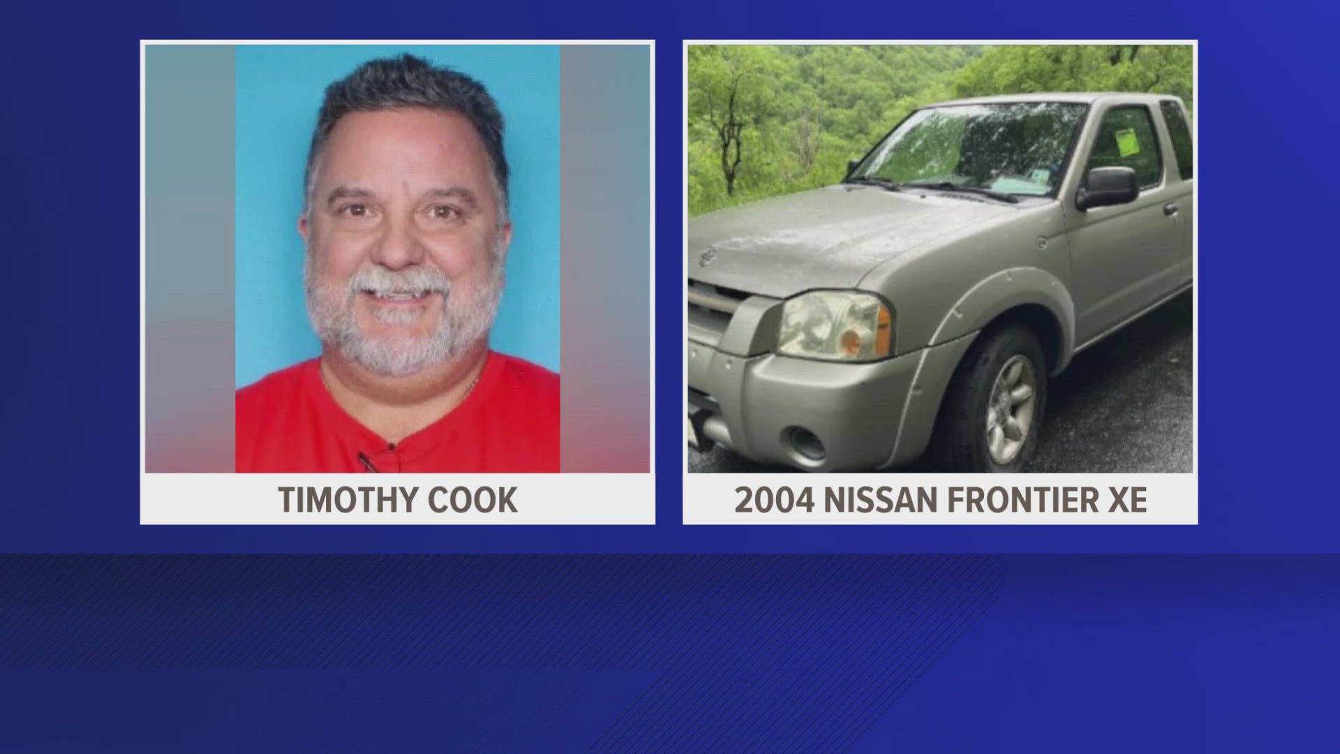 The National Park Service said Timothy Cook was last seen Sunday, May 12, near the Chimney Tops overlook.