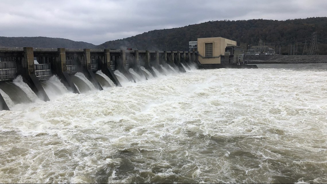Gas Prices In Tennessee >> After rainy fall, TVA spilling at Tennessee River dams ... Gas Prices In Tennessee >> After rainy fall, TVA spilling at Tennessee River dams ...