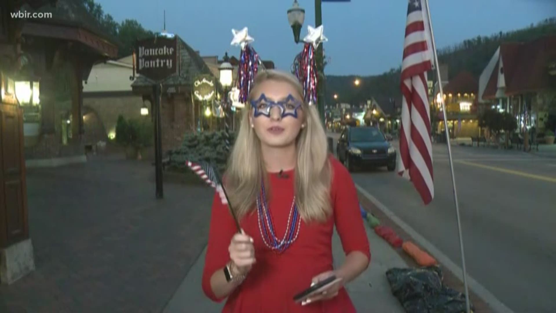 Tonight- the city of Gatlinburg will be the first to celebrate Independence Day. 10News Reporter Katie Inman was live in downtown Gatlinburg before their annual midnight parade.