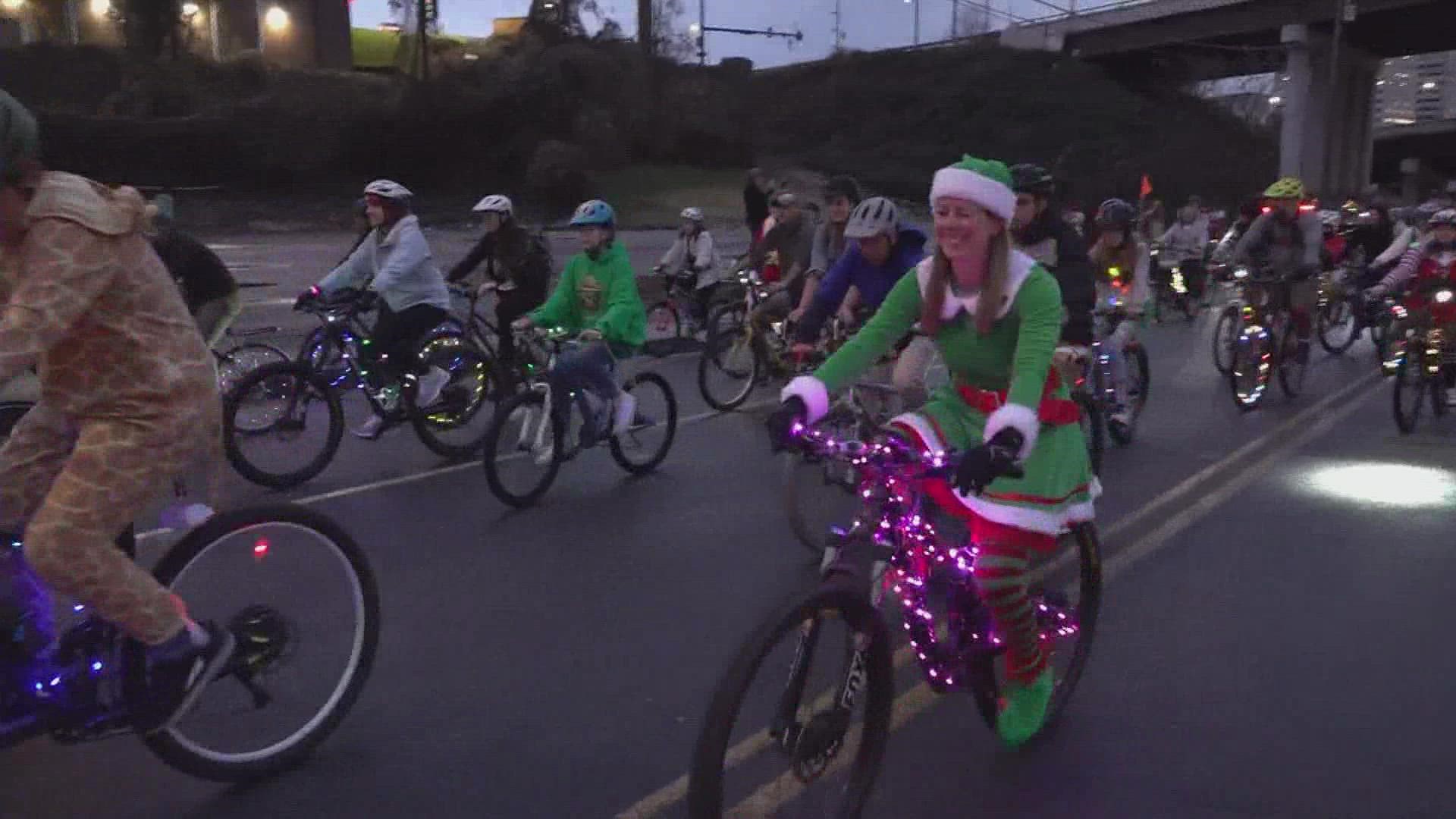 Knoxville's annual "Tour de Lights" bike ride will return over the weekend. Participants are encouraged to wear holiday gear and decorate their bikes.