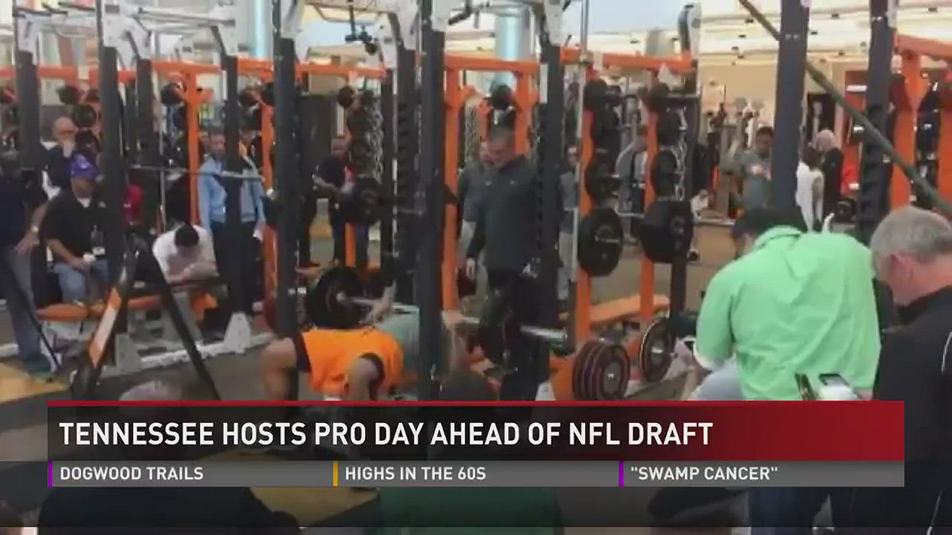 Tennessee's 2017 Pro Day started early Friday morning with 24 players participating and numerous NFL scouts on hand.