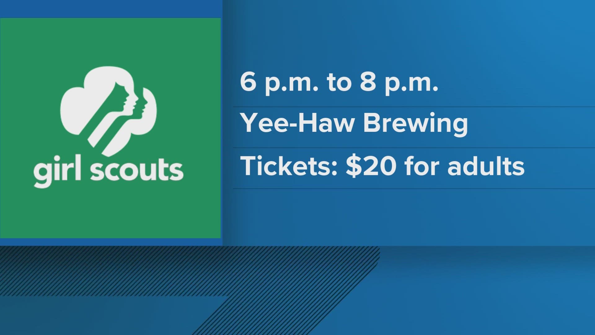 We are approaching the end of girl scout cookie season. A Knoxville brewery is marking the occasion with a good, old-fashioned competition!