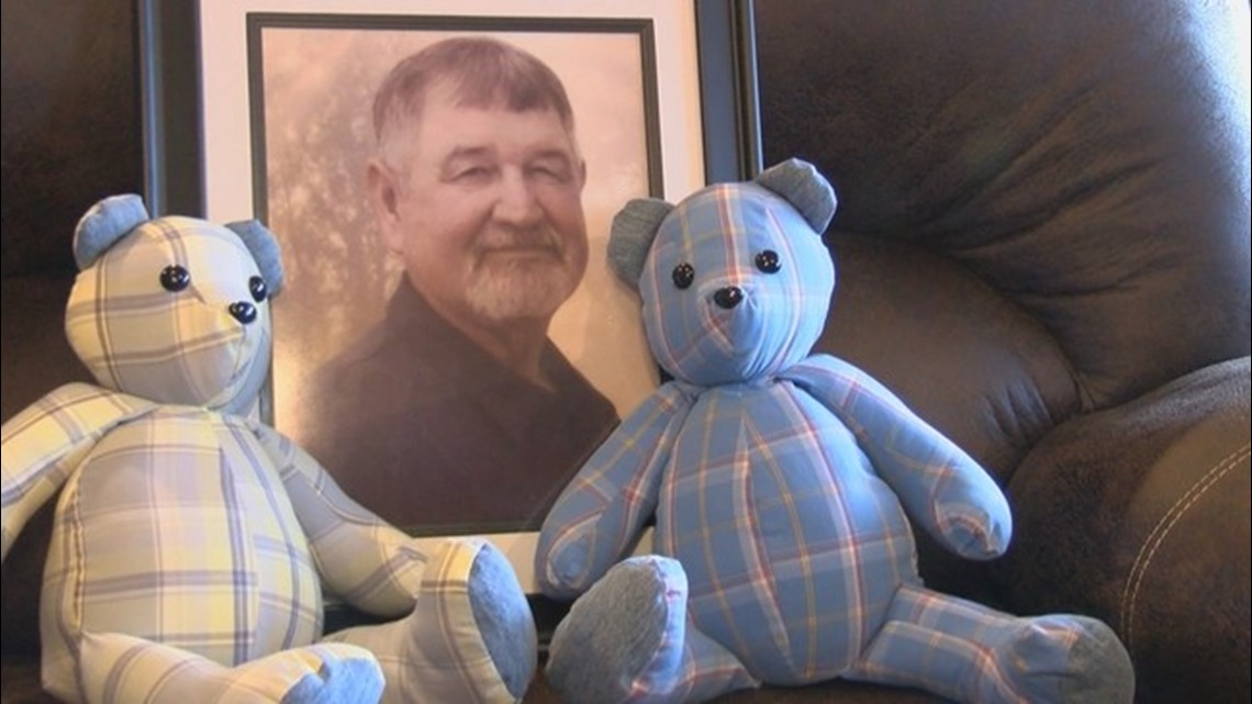 Memory bears: Local woman sews special and unique keepsakes to comfort  those grieving