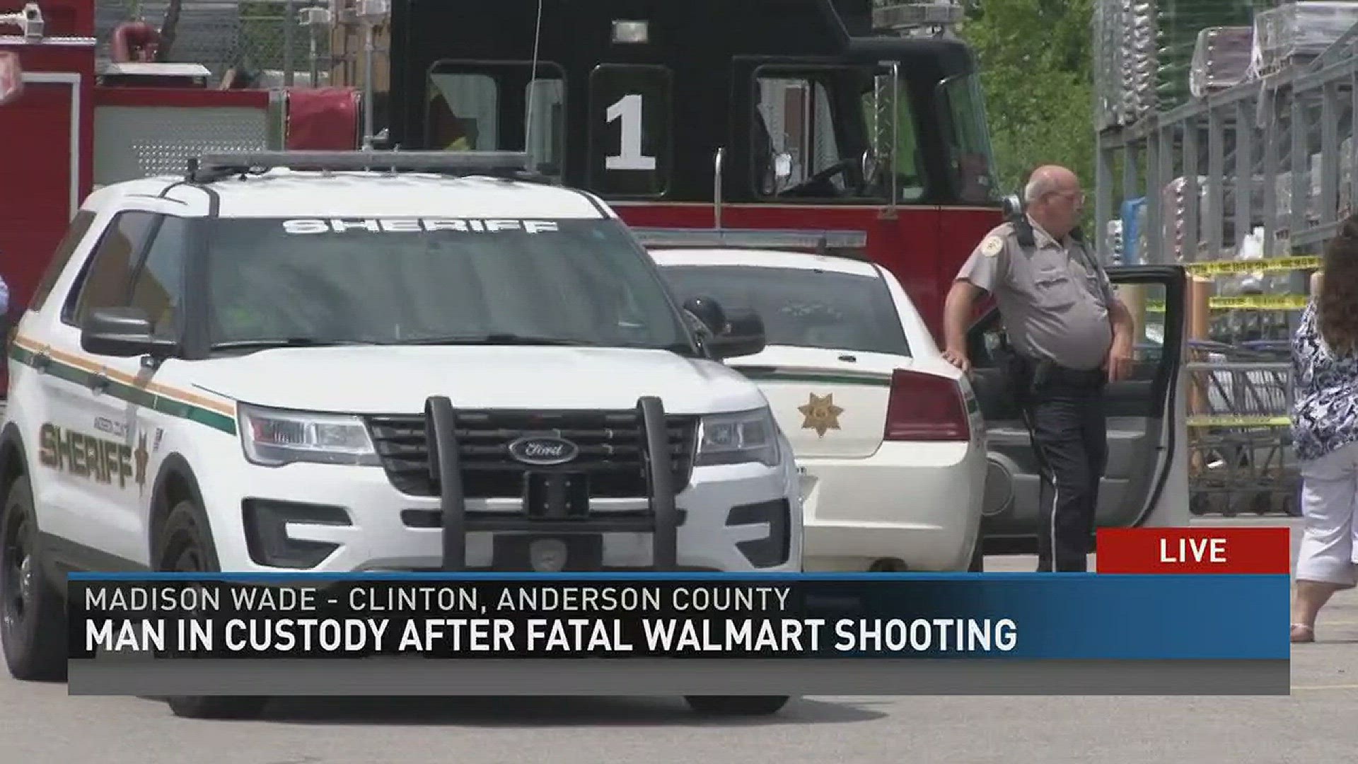 Police have confirmed one person is dead after a shooting at a Walmart in Clinton, Tennessee. (4/28/17 4 p.m.)