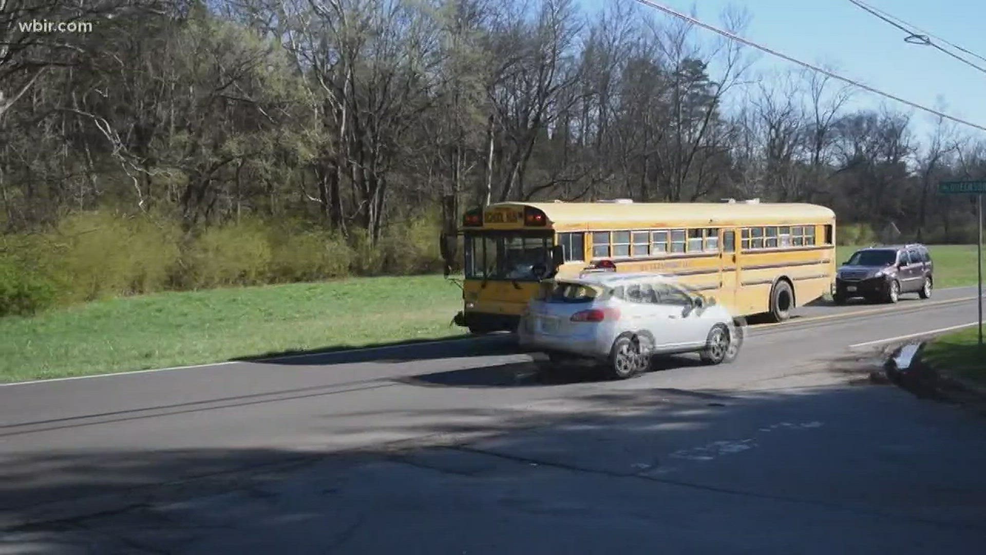 An East Tennessee mom has recorded videos of cars passing her child's school bus illegally, and is ready to see a change before someone gets hurt. March 5, 2018.
