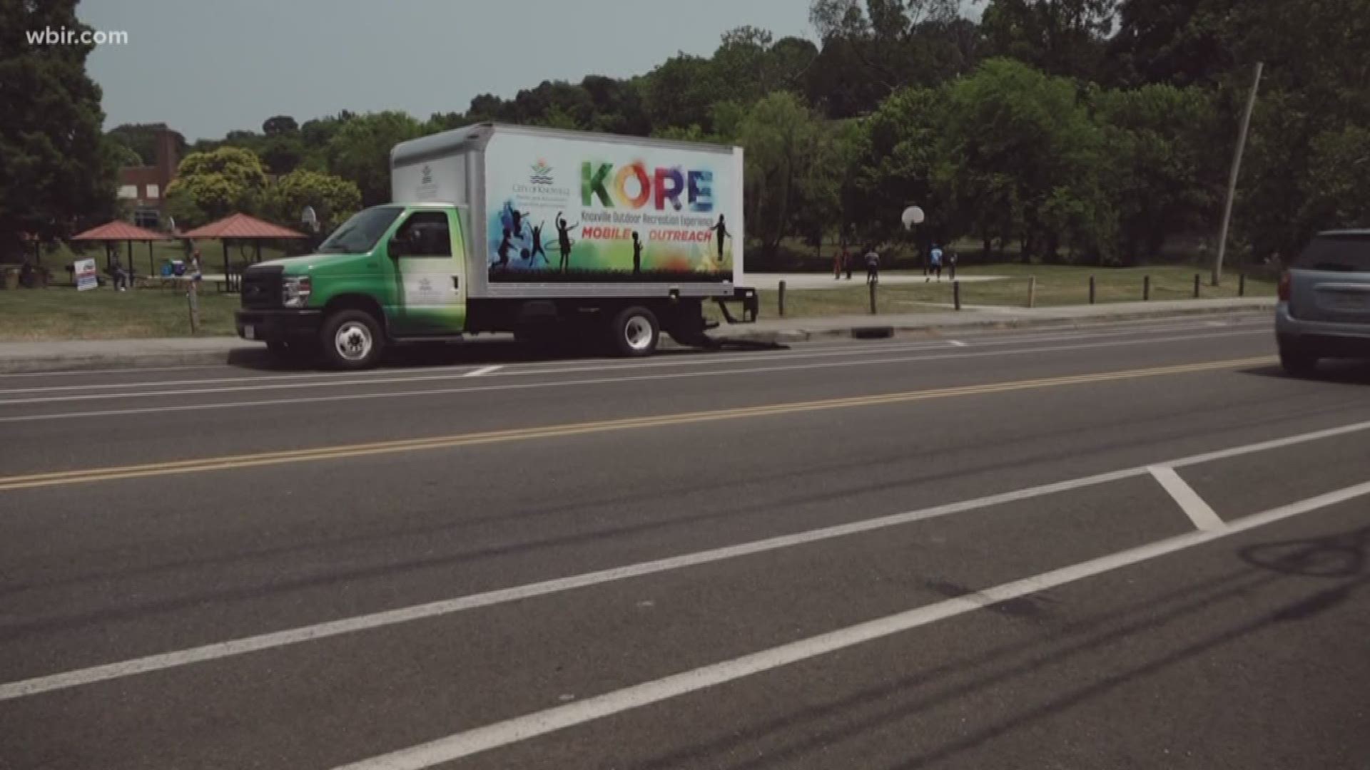 THE TRAVELING PROGRAM WILL VISIT DIFFERENT KNOXVILLE PARKS EVERY DAY MONDAY THROUGH THURSDAY.