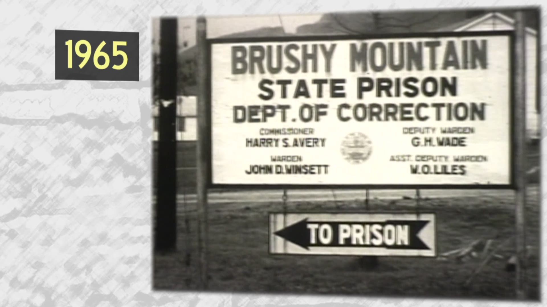 May 11, 2018: Another SideBar to Brushy Mountain's history pertains to the changing face of the entrance. These shots from the WBIR archives show the many ways Brushy visitors were welcomed at the front gates.