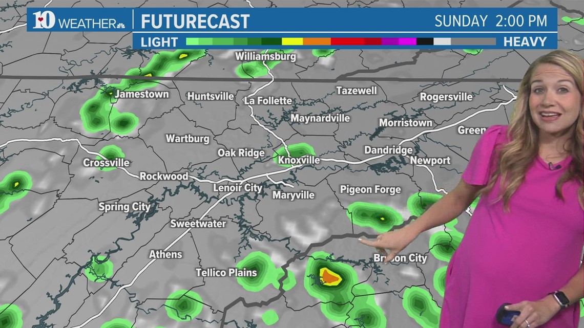Isolated t-showers possible today! | wbir.com