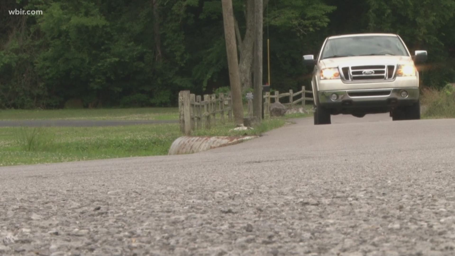 Johnson Road is near Schaad Road in West Knox County. Neighbors say traffic in the area is only growing, especially during the school year.