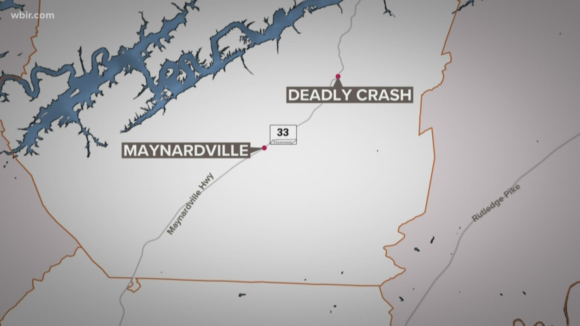 The crash happened on Maynardville Highway near Pine Crest Drive.