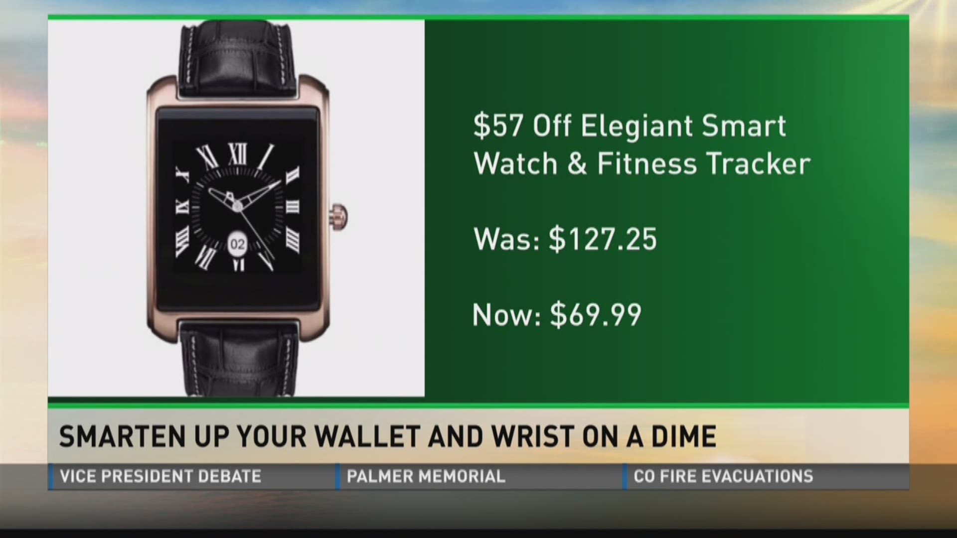 Money man Matt Granite shows how to save on a smartphone fitness tracker.